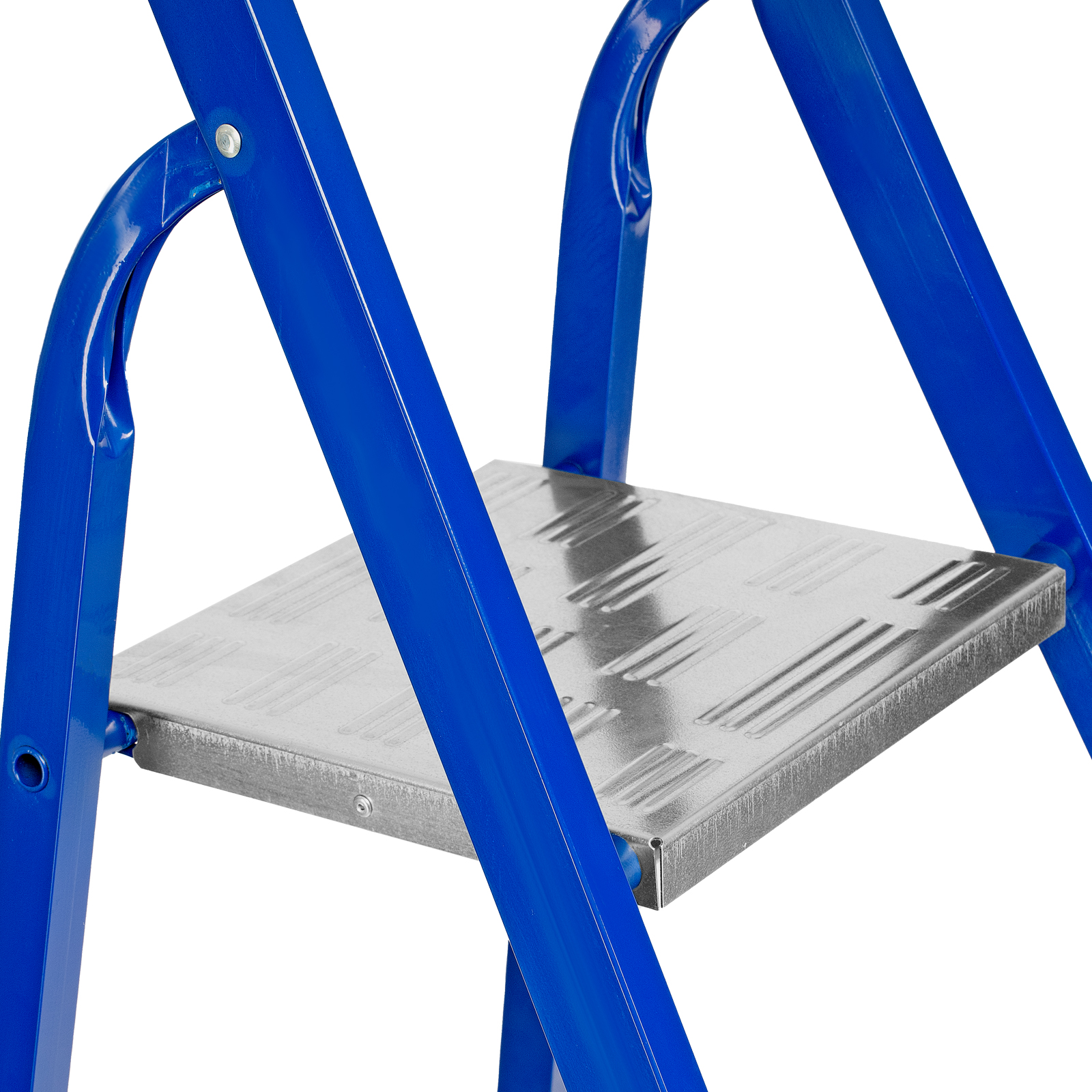 Стремянка, 9 ступеней, стальной профиль, алюминиевые ступени Сибртех