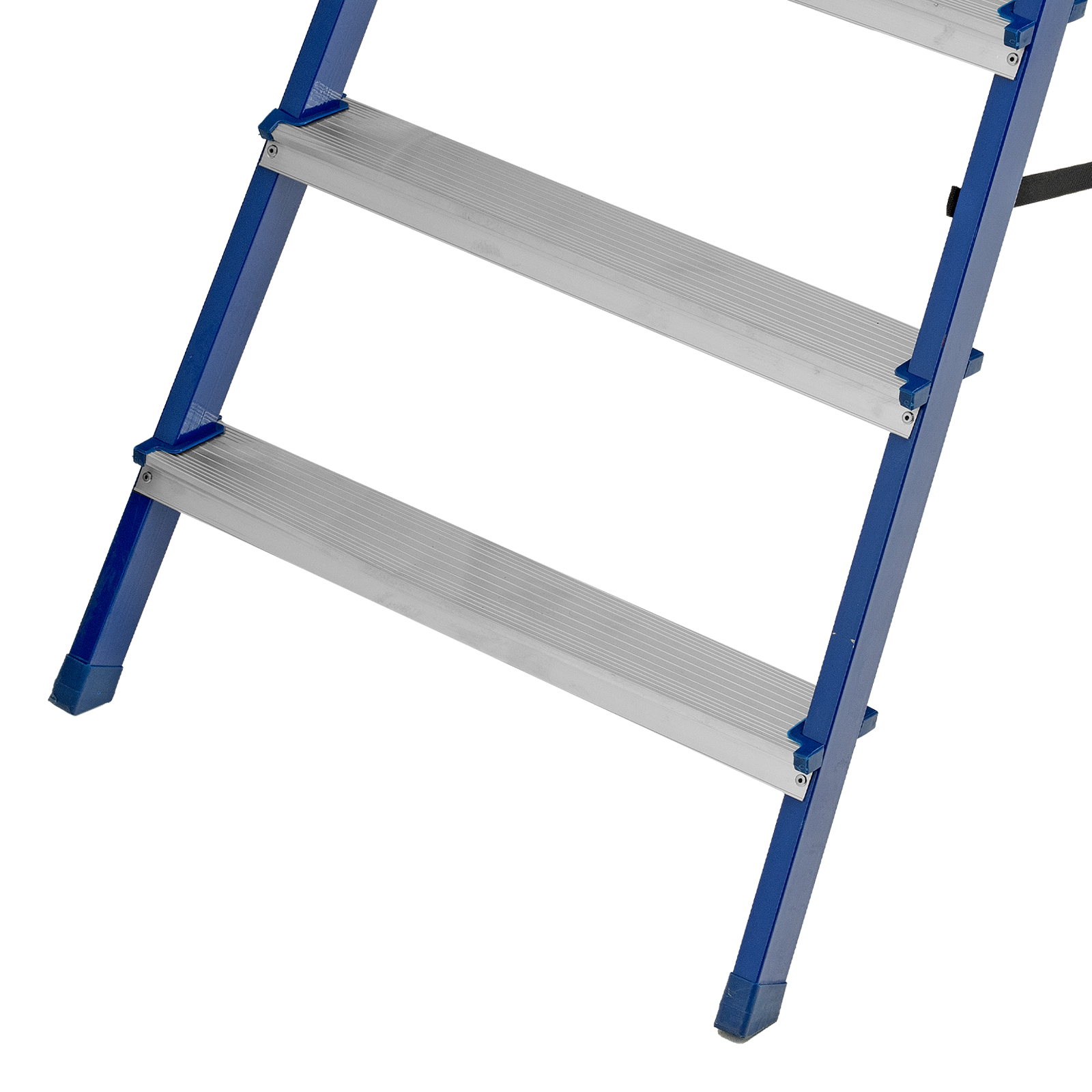 Стремянка, 10 ступеней, стальной профиль, алюминиевые ступени Сибртех