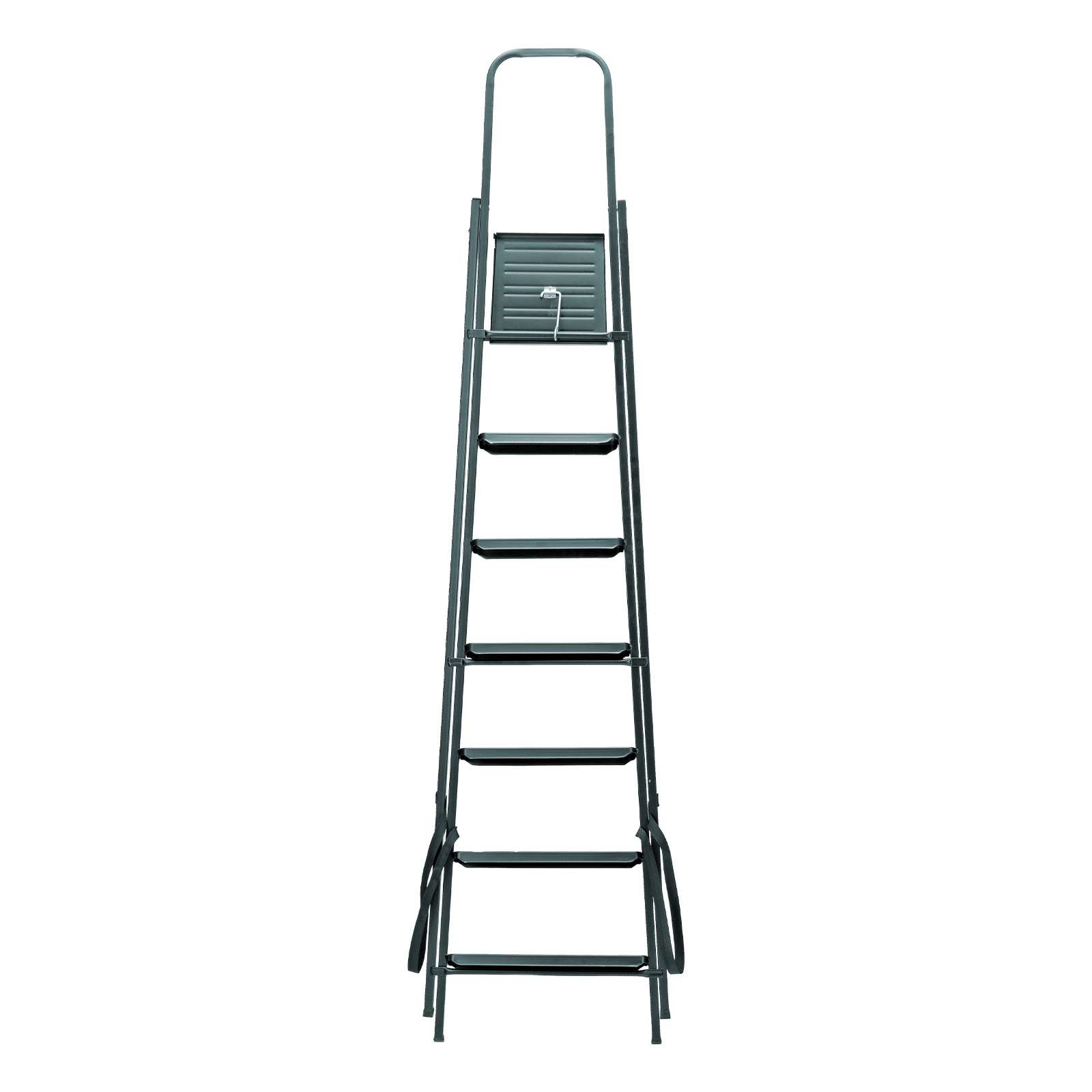 Стремянка 7 ступеней, компактная, стальная Сибртех