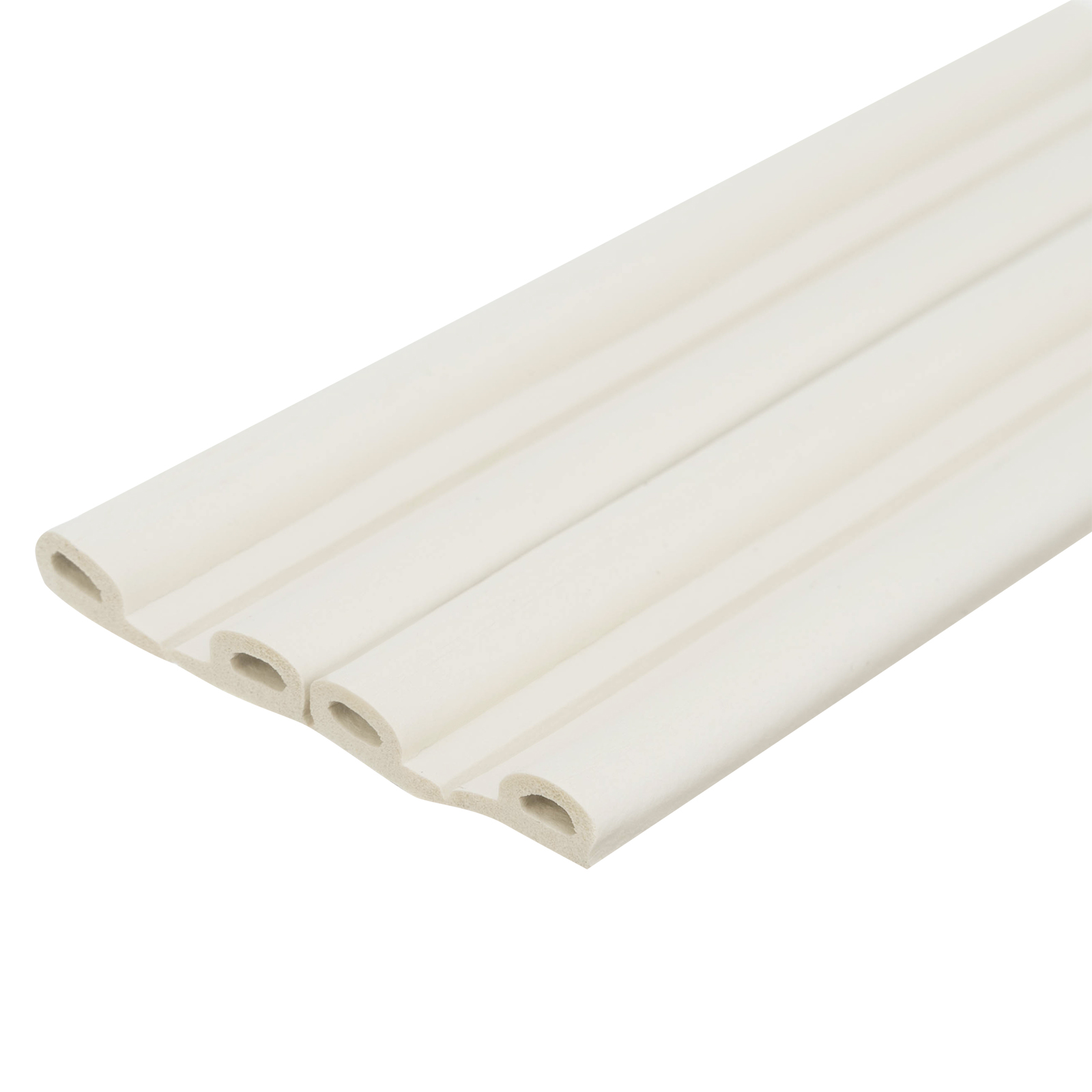 Уплотнитель, 24 м, профиль "P", белый Сибртех
