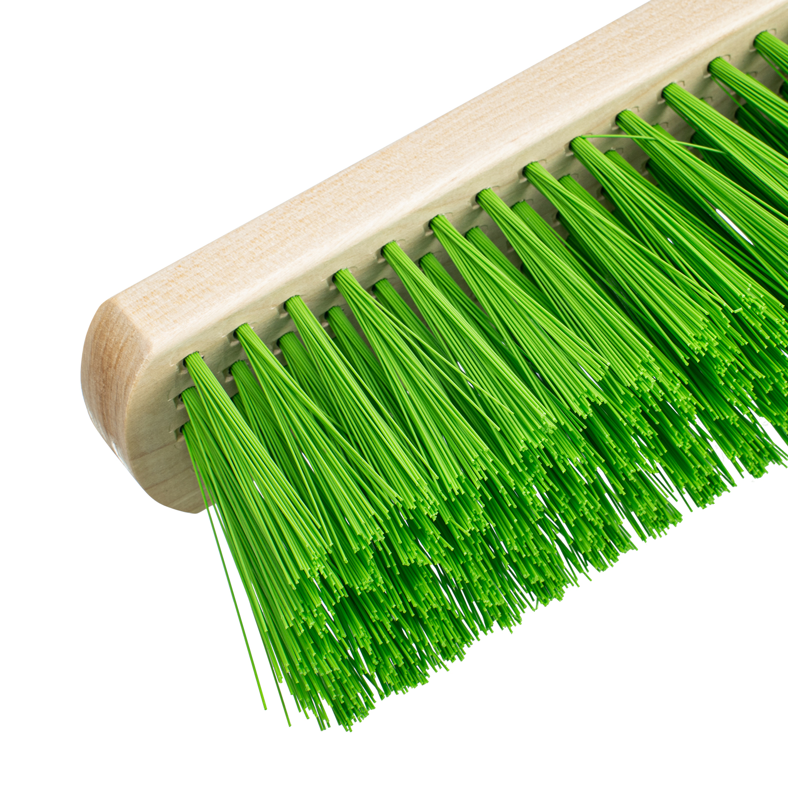 Щетка деревянная для пола, 500 мм, пятирядная, тулейка с резьбой под углом, без черенка Сибртех