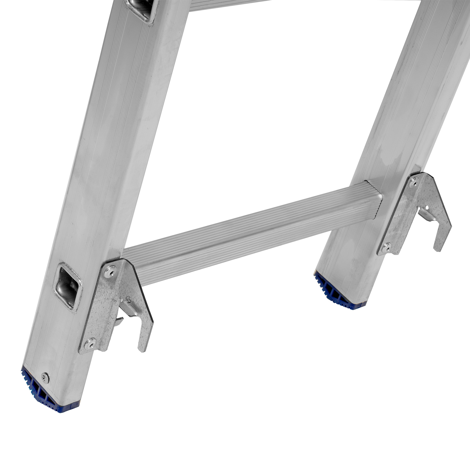 Лестница, 3 х 11 ступеней, алюминиевая, трехсекционная, Сибртех