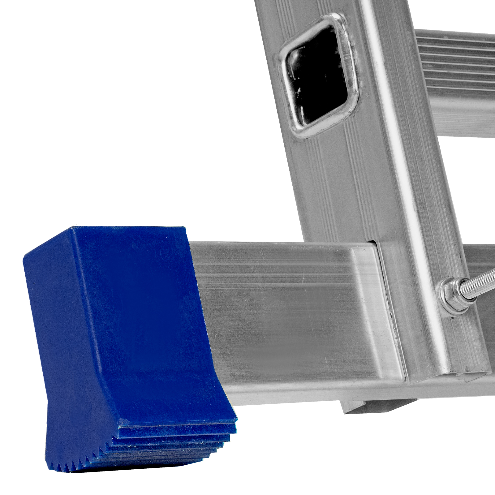 Лестница, 3 х 14 ступеней, алюминиевая, трехсекционная, Сибртех