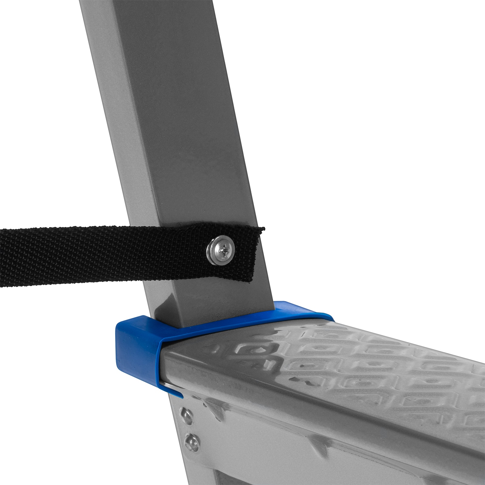 Стремянка двухсторонняя 6 ступеней, сталь профиль, стальные ступени, Сибртех