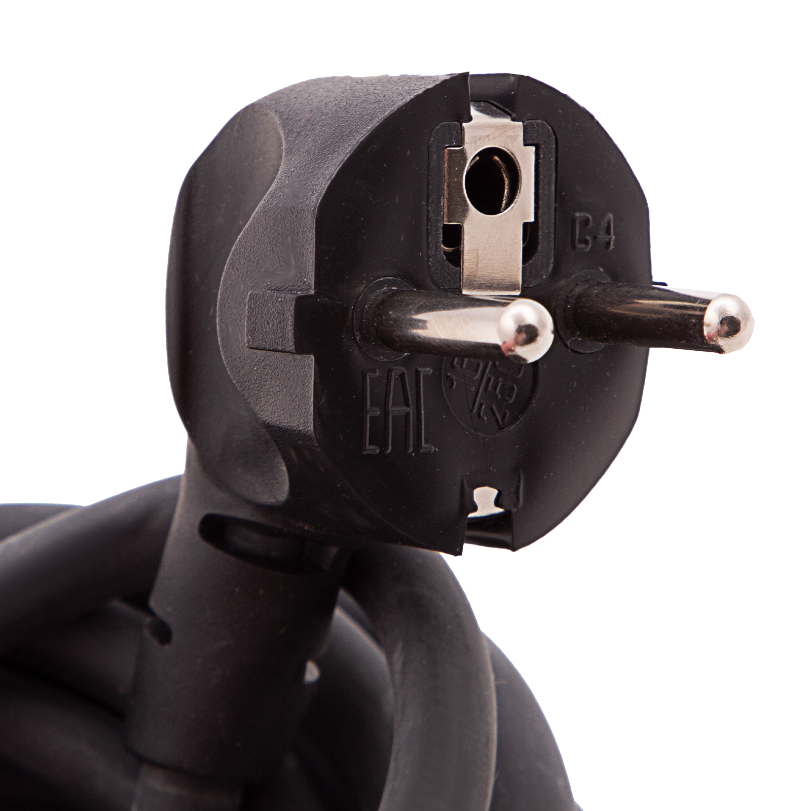 Удлинитель силовой 10 м, 16А, тип УХз16, КГ 3 x 1.5 мм, 2 розетки, Сибртех