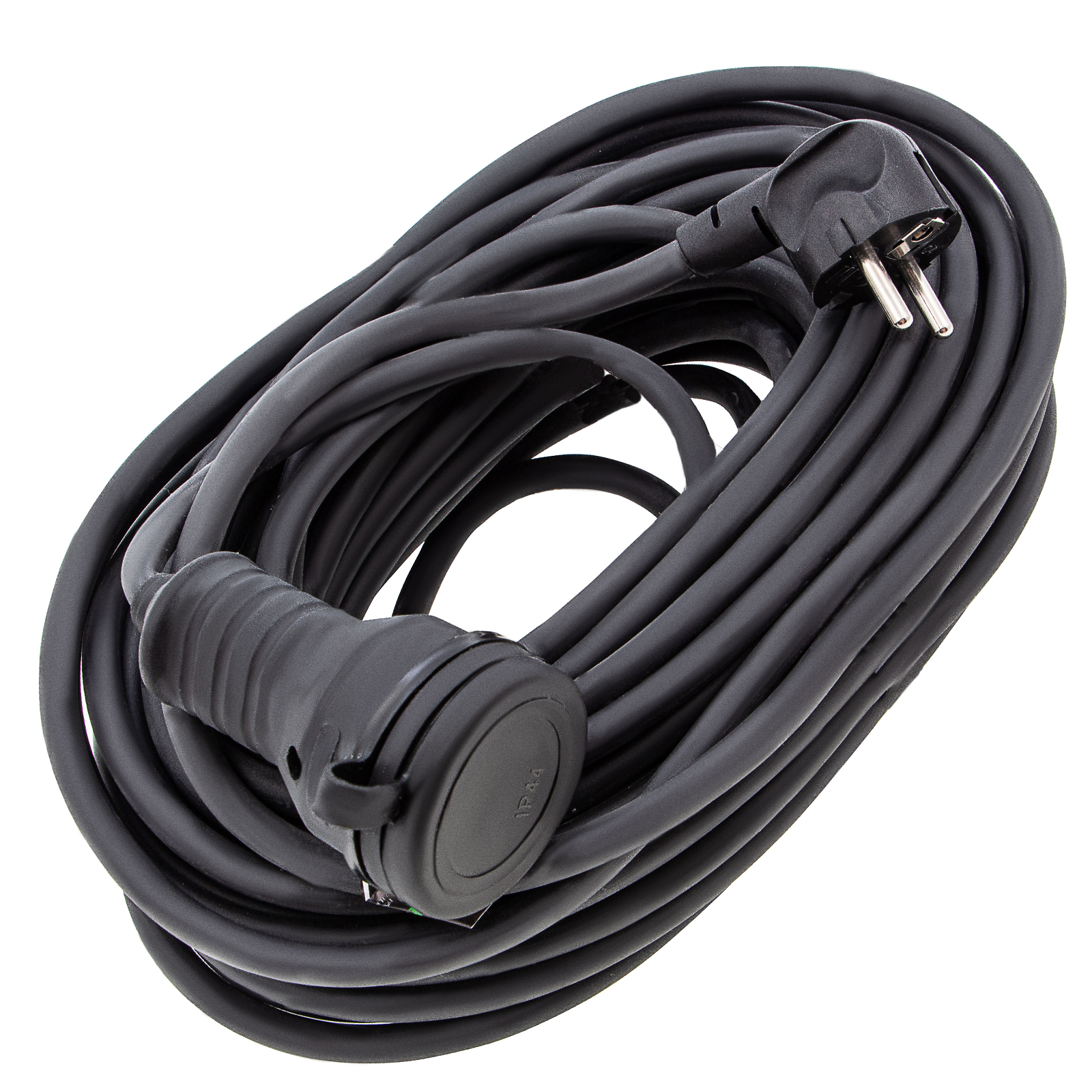 Удлинитель силовой 20 м, 16 А, тип УХз16, КГ 3 x 1.5 мм, 1 розетка, Сибртех