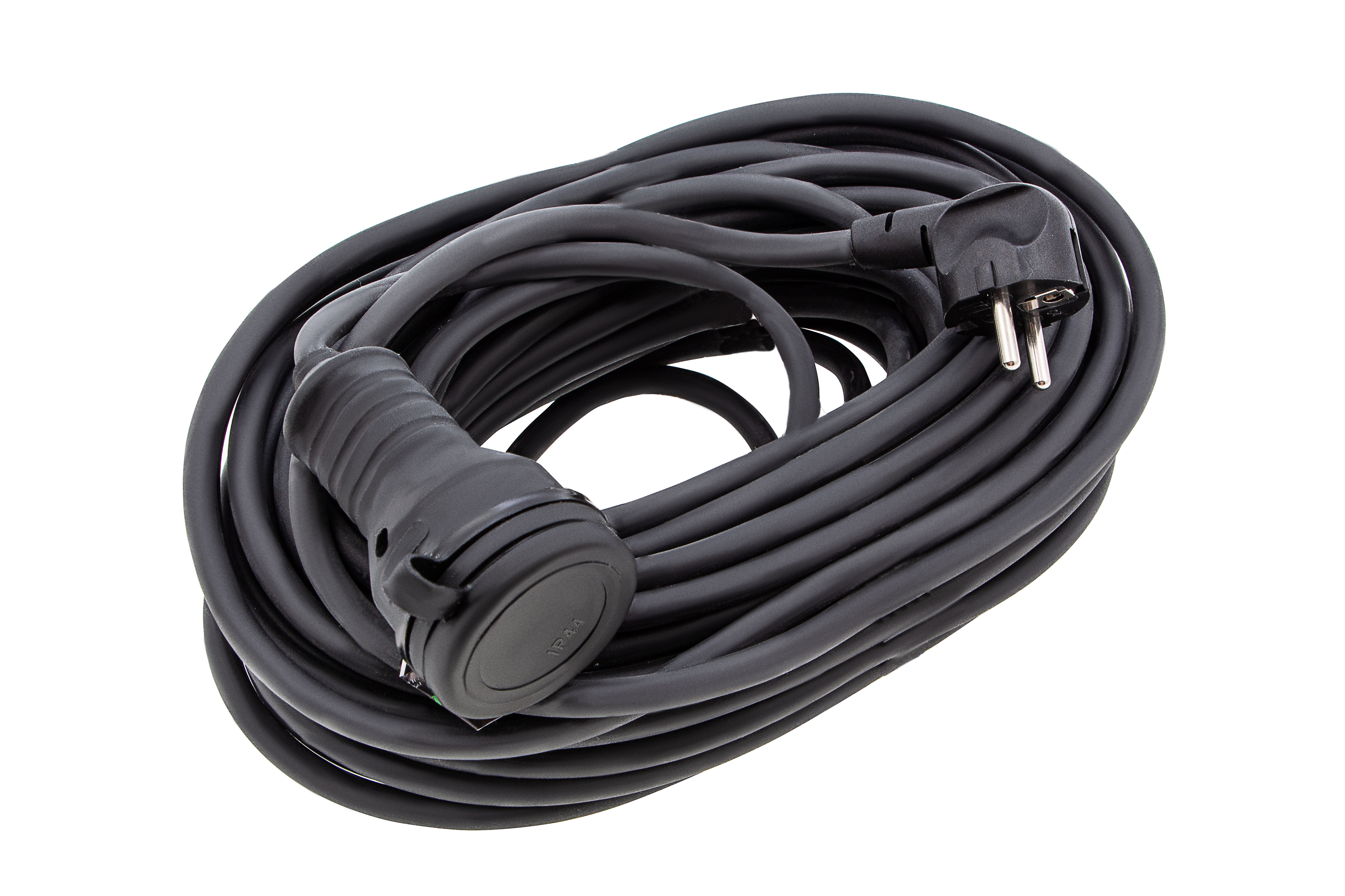 Удлинитель силовой 20 м, 16 А, тип УХз16, КГ 3 x 1.5 мм, 1 розетка, Сибртех