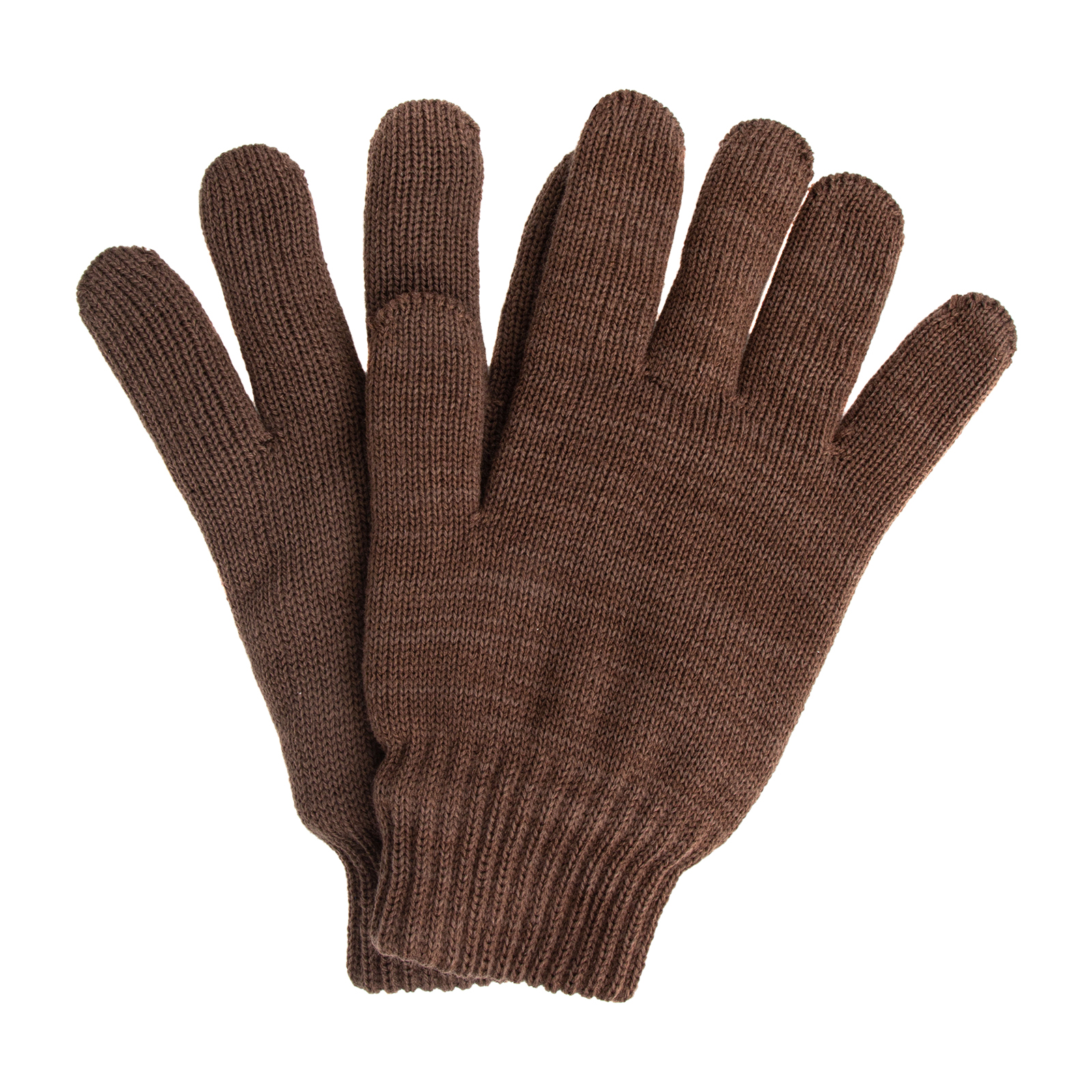 Перчатки трикотажные, двойные, полушерстяные, Сибртех