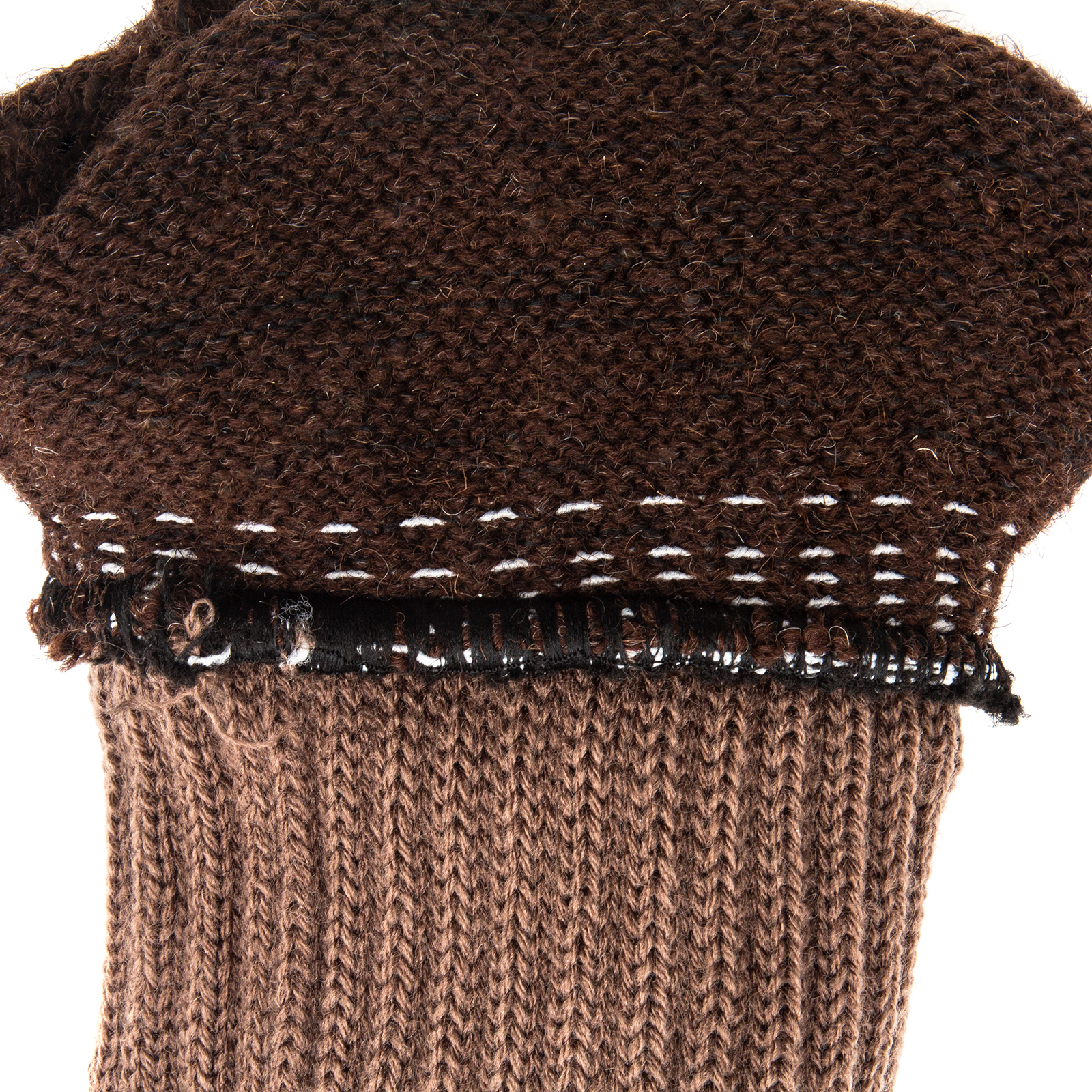 Перчатки трикотажные, двойные, полушерстяные, Сибртех