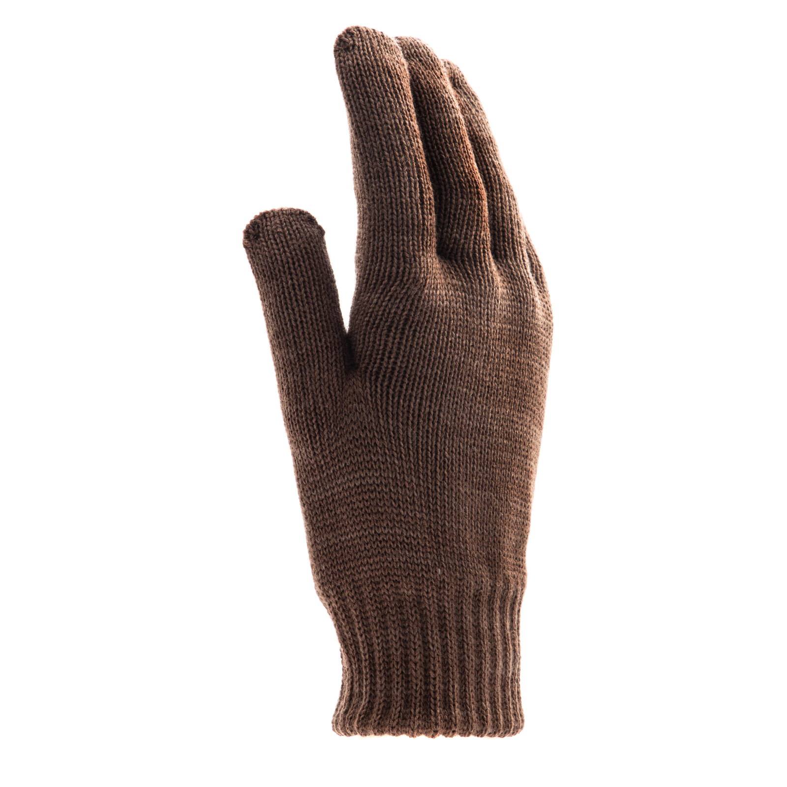 Перчатки трикотажные, двойные, полушерстяные, Сибртех