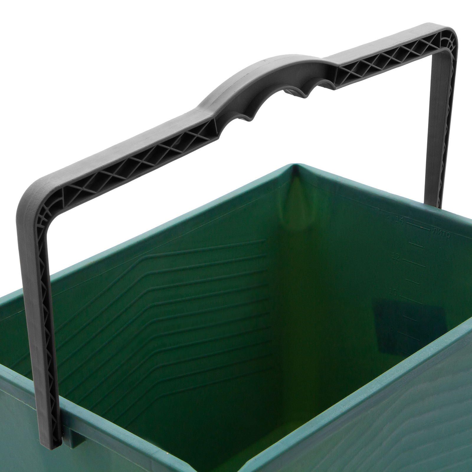 Ведро малярное прямоугольное, 14 л, вторичный полипропилен, Сибртех