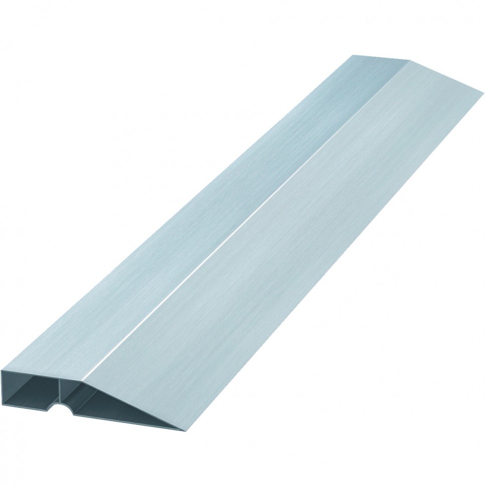 Правило алюминиевое "Трапеция", 1 ребро жесткости, L-1,2 м Сибртех