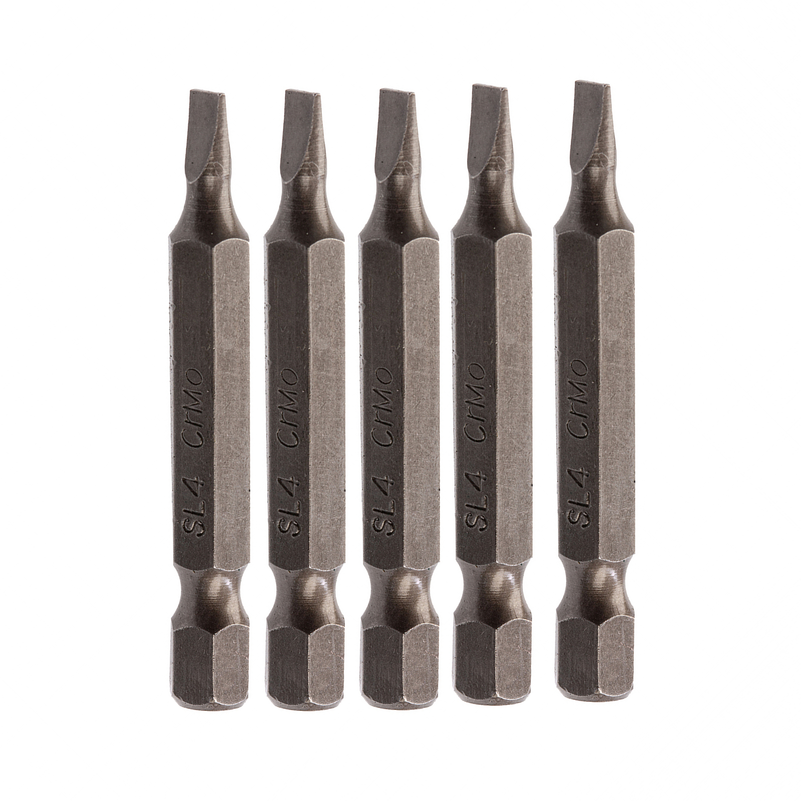Бита SL4 x 50, сталь CrMo, 5 шт. Сибртех