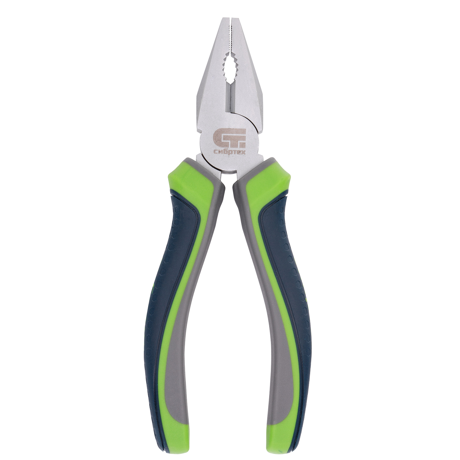Плоскогубцы комбинированные, 160 мм, трехкомпонентные рукоятки Сибртех