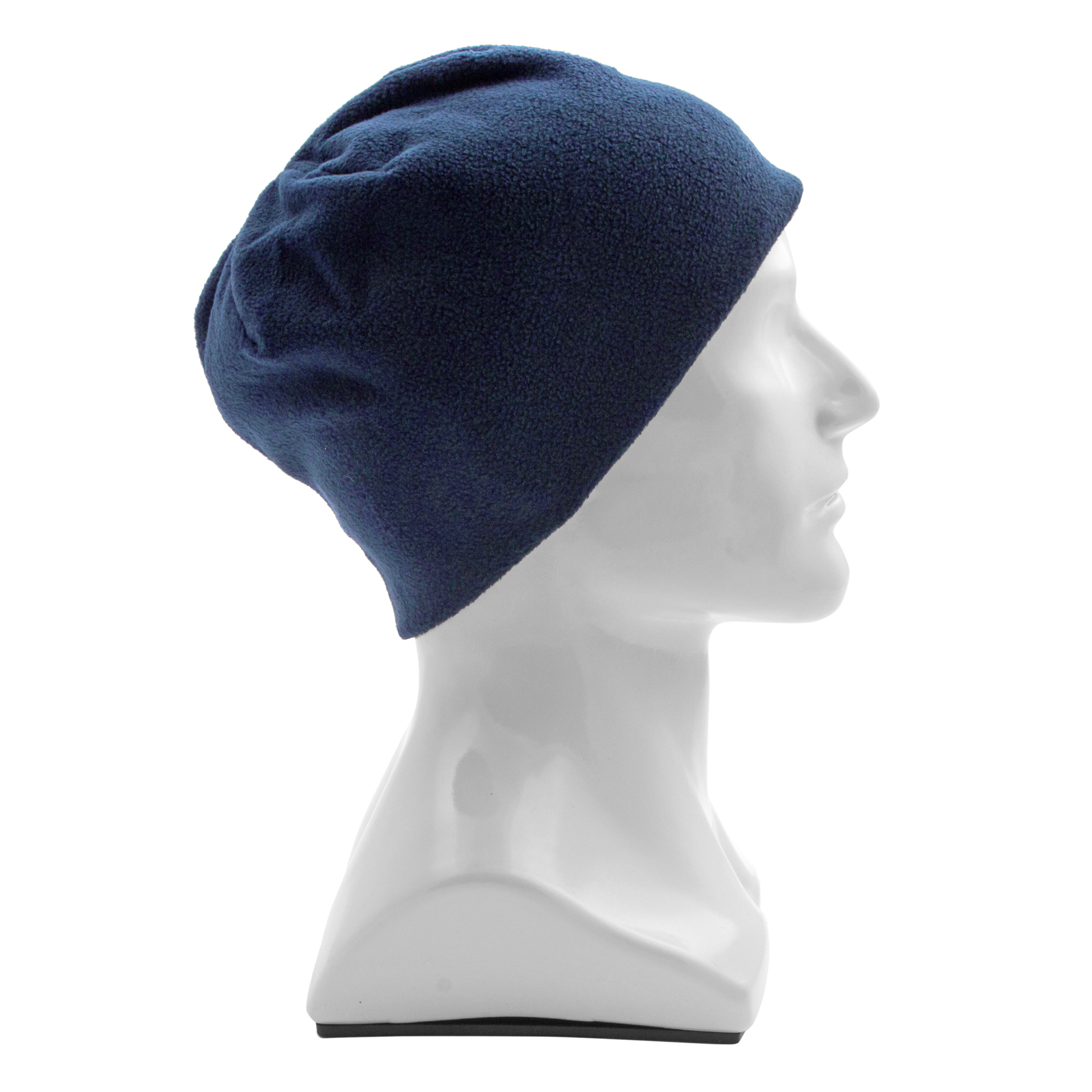 Шапка из флиса для взрослых, размер 56-57, синяя Сибртех