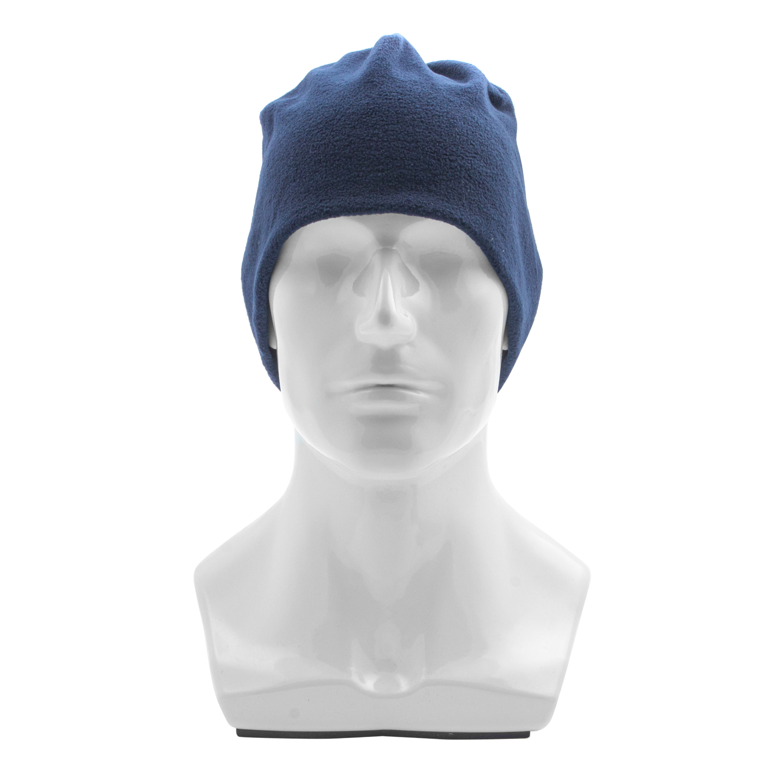 Шапка из флиса для взрослых, размер 58-59, синяя Сибртех