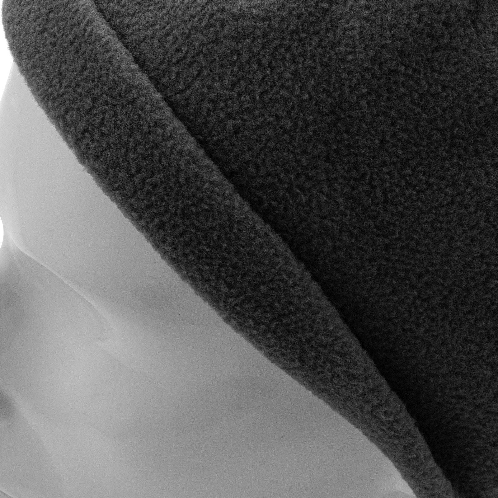 Шапка из флиса для взрослых, размер 58-59, серая Сибртех