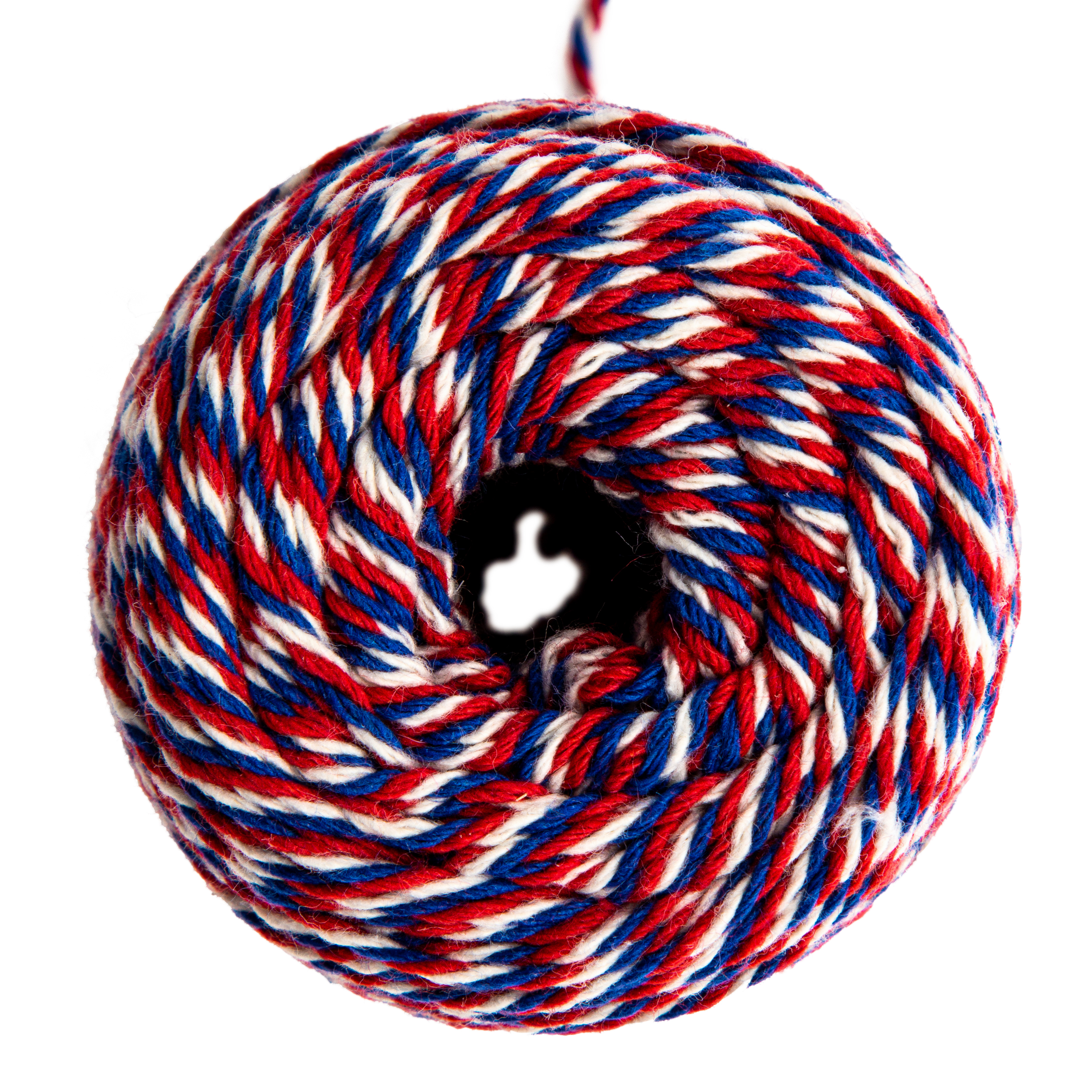 Нить ХБ 50 текс х 15, триколор, 120 м в диспенсере, вес 90 гр +- 5%, Сибртех