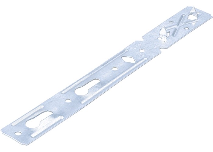 Пластина анкерная AOD для деревянных окон, 190 мм, цинк Сибртех