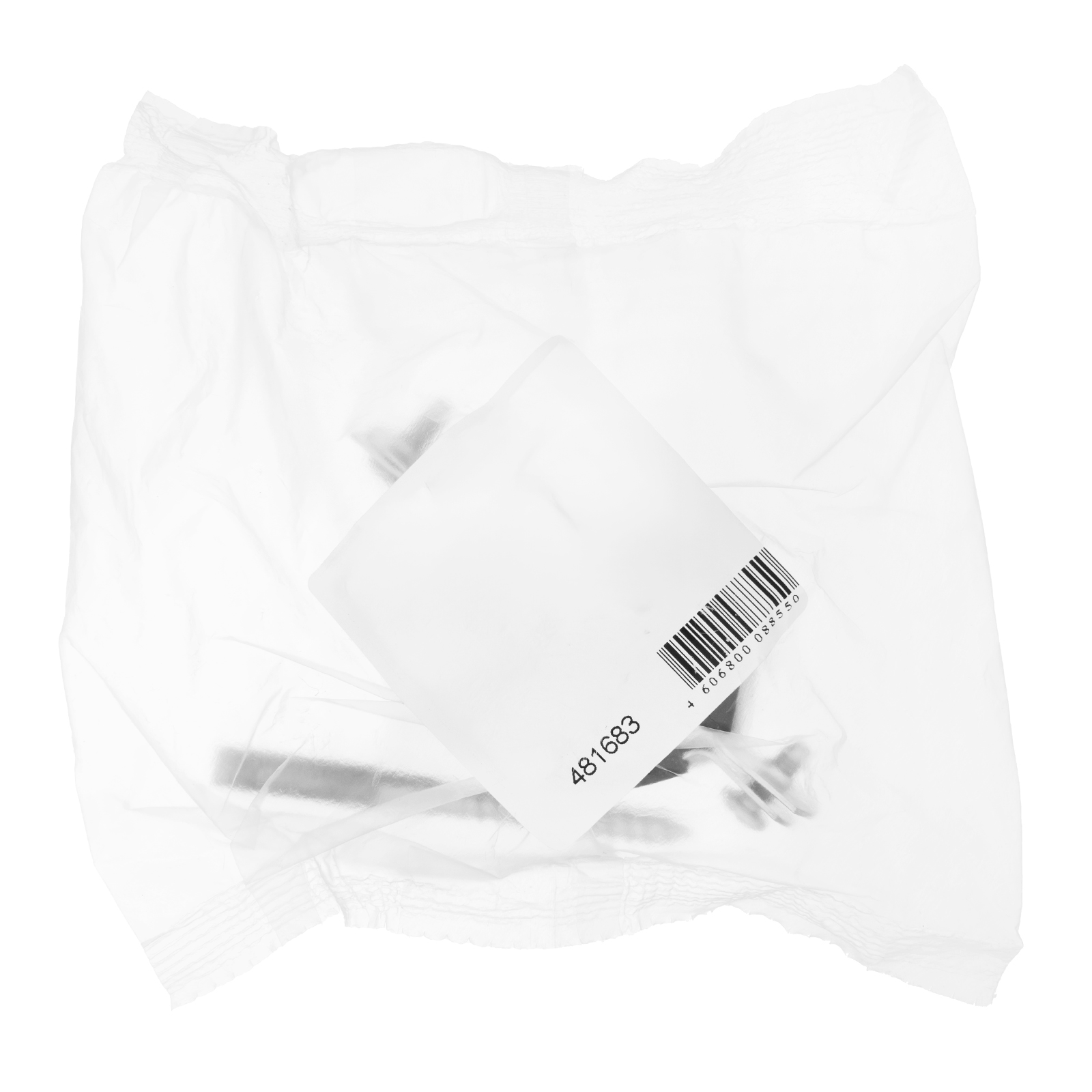 Хомут сантехнический для труб 47-51 (1 1/2") с резиновым уплотнением, шпилькой и дюбелем, 1 шт, Сибртех