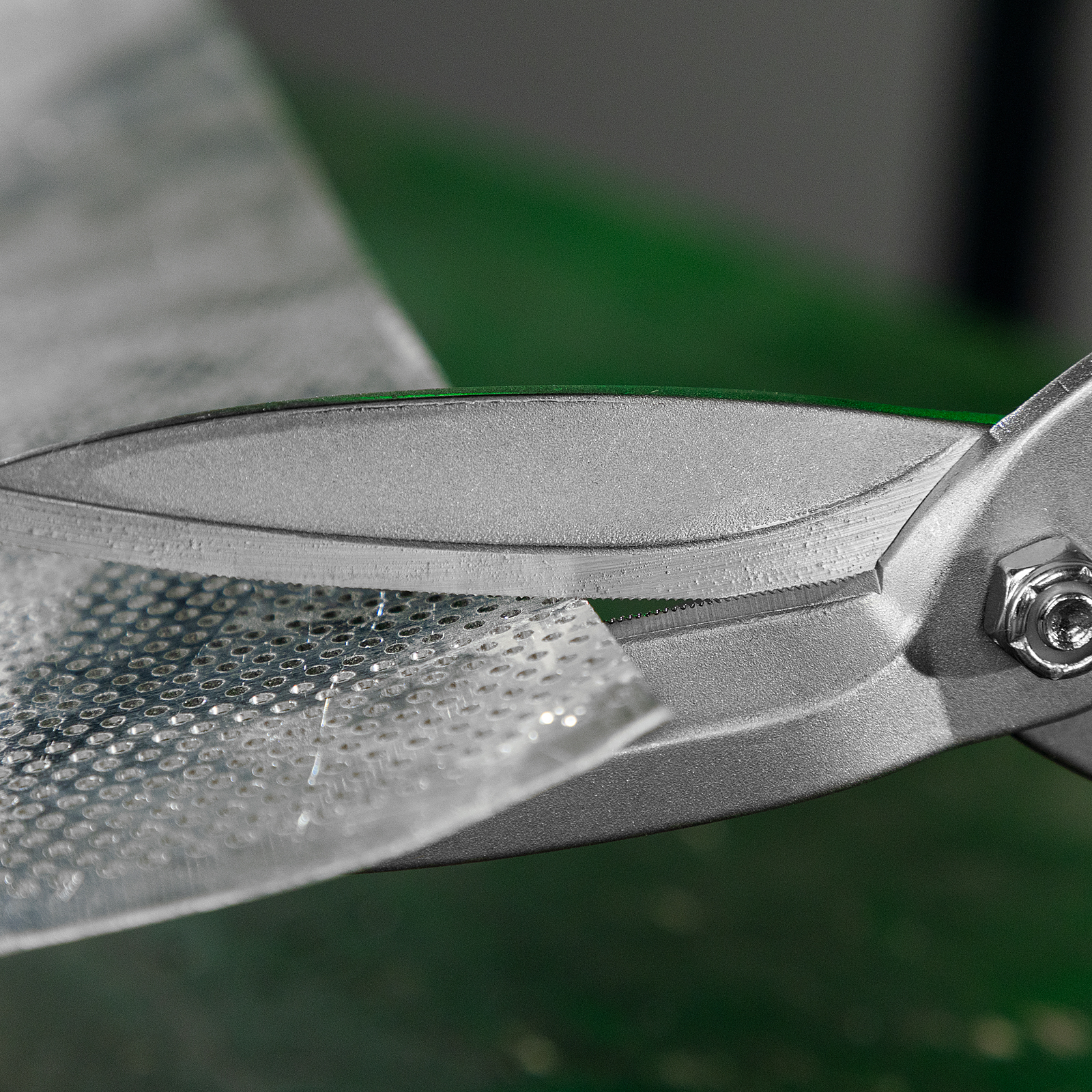 Ножницы по металлу, удлиненные, 285 мм, пряморежущие, двухкомпонентные обрезиненные рукоятки Сибртех