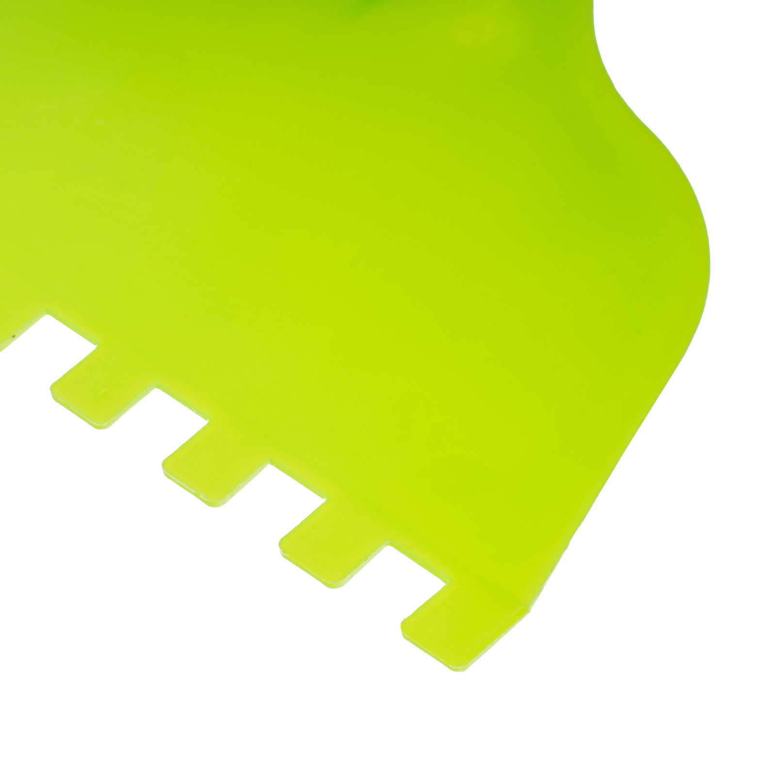 Шпатель для клея, пластмассовый, зубчатый 8 х 8 мм Сибртех