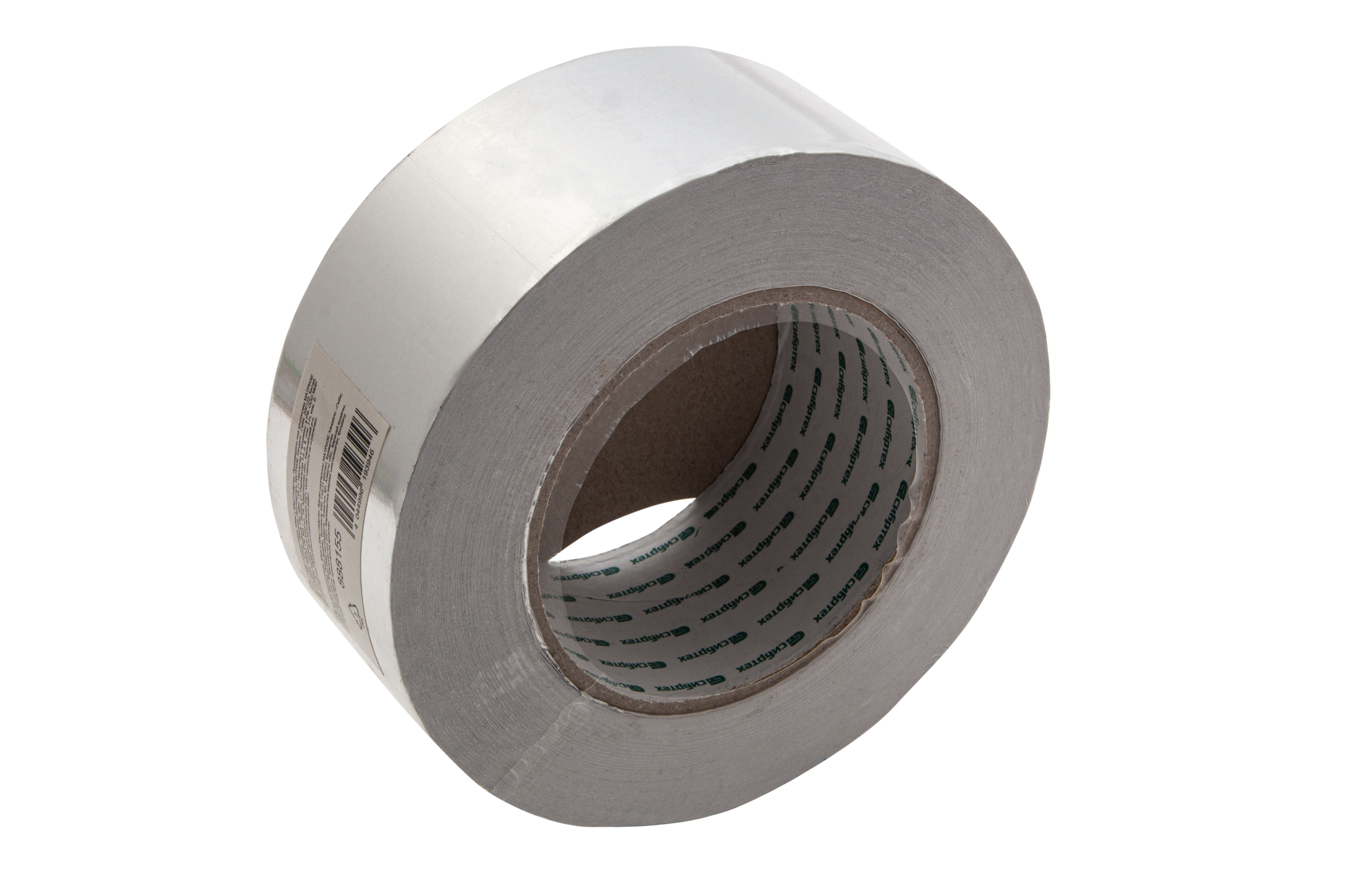 Лента клейкая алюминиевая, 50 мм х 50 м Сибртех
