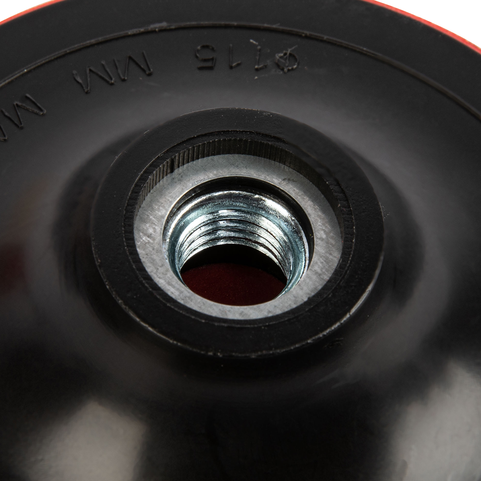 Насадка для дрели и УШМ с липучкой, 115 мм, с адаптером c М14 на d8 Сибртех