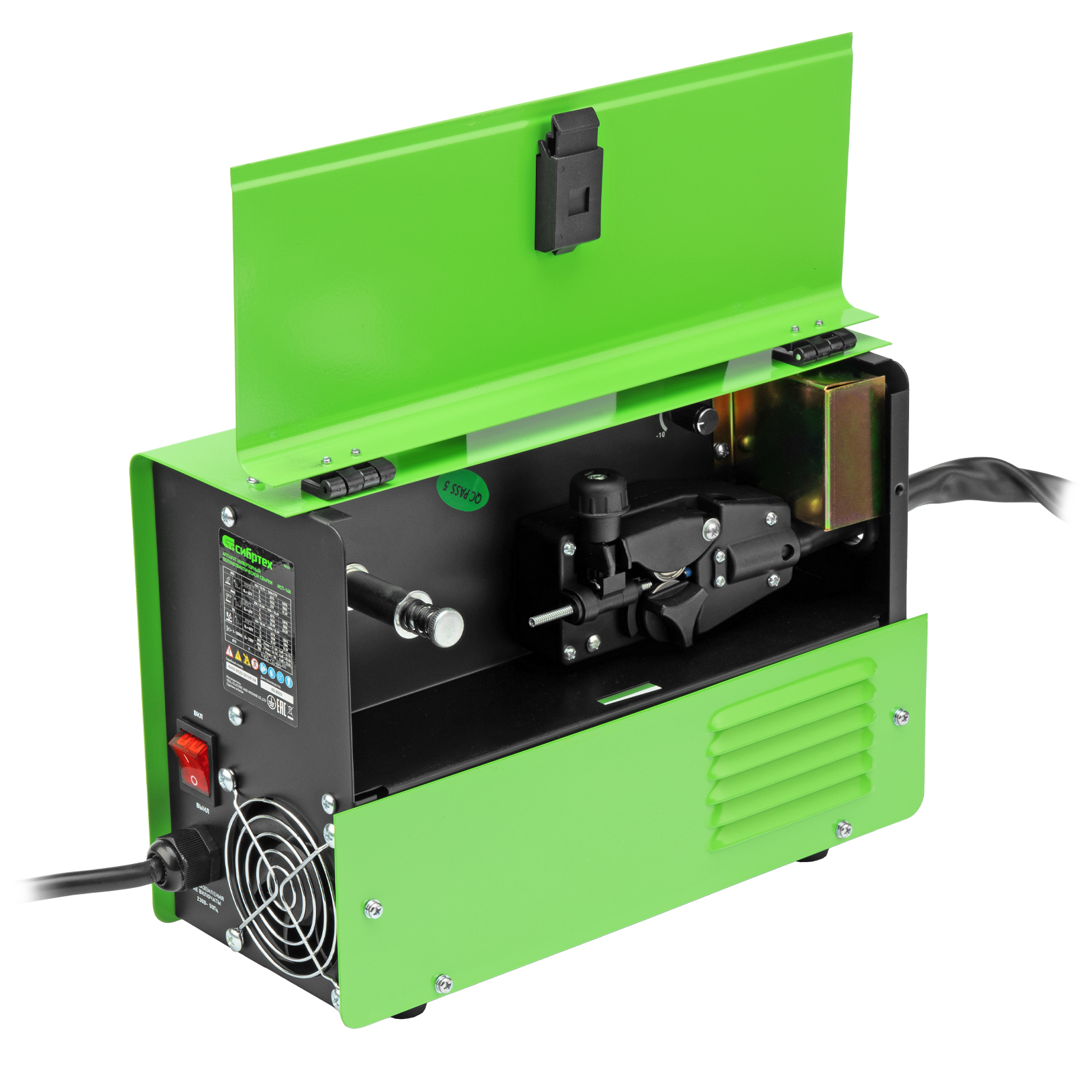 Аппарат инвертор. полуавтомат. сварки ИСП-140, 140 А, ПВ 60% Сибртех