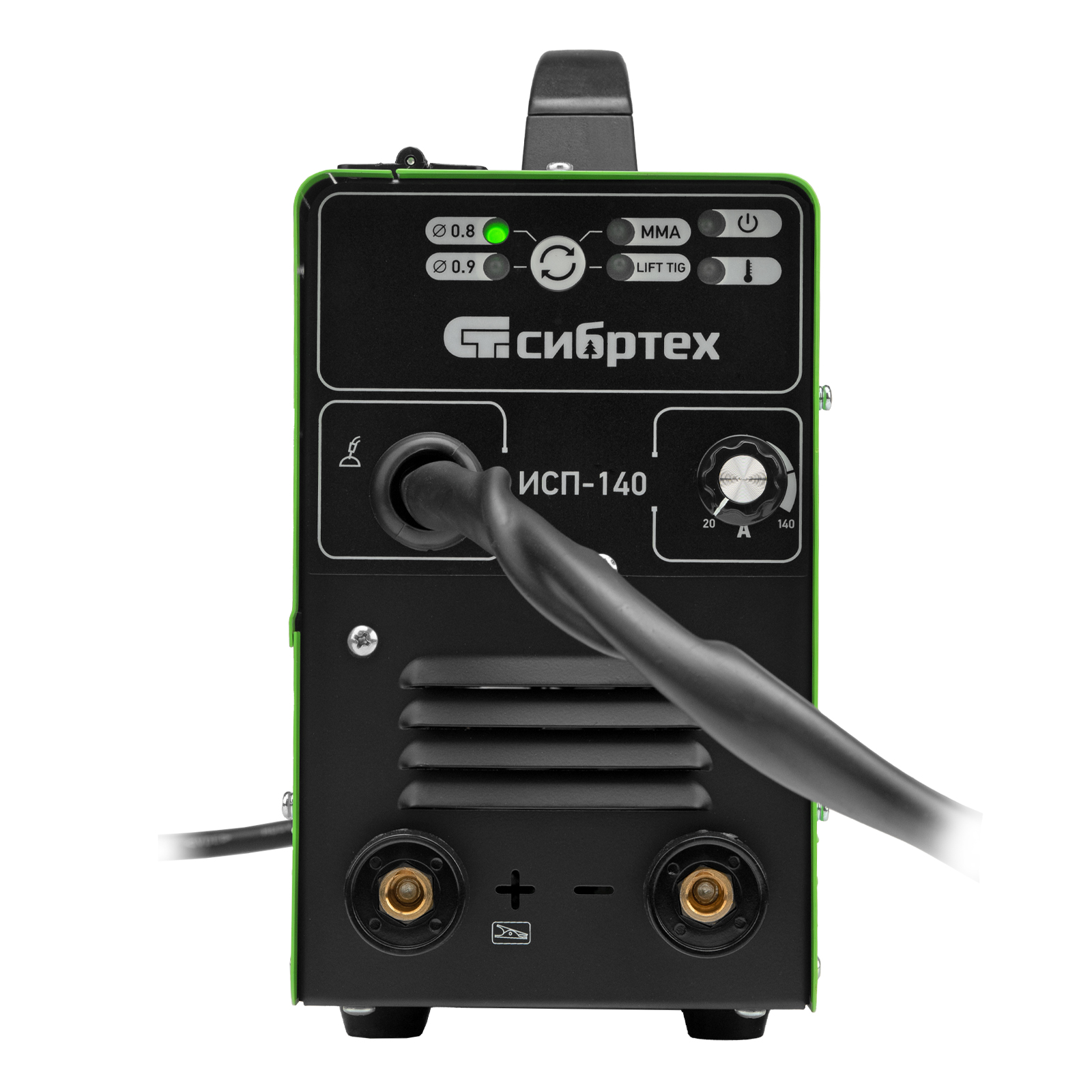 Аппарат инвертор. полуавтомат. сварки ИСП-140, 140 А, ПВ 60% Сибртех