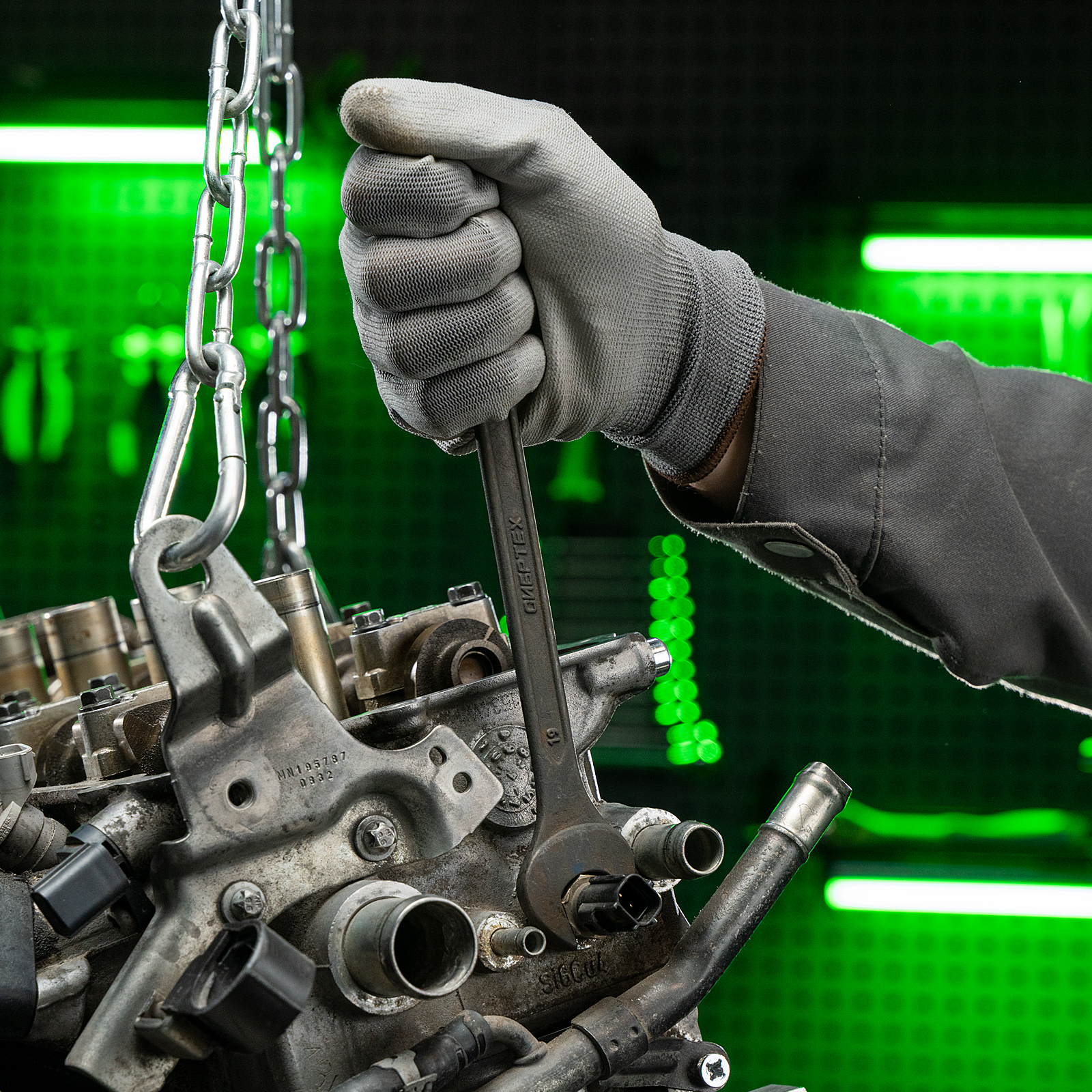 Набор ключей комбинированных, 5,5 - 32 мм, 27 шт., CrV, фосфатированные Сибртех