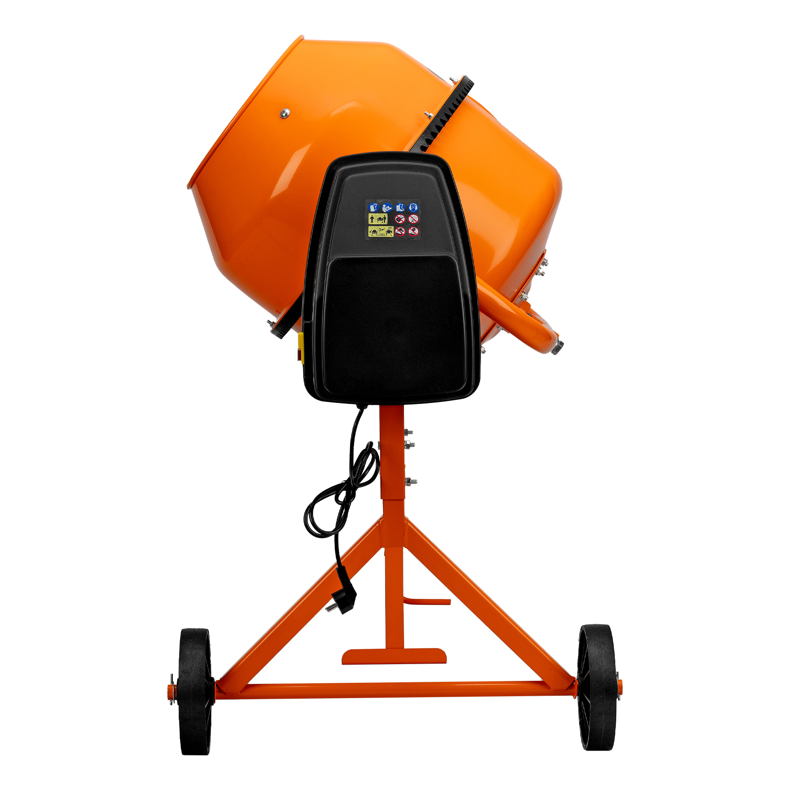 Бетоносмеситель БСЕ-120П, 120 л, 500 Вт, полиамидный венец Сибртех