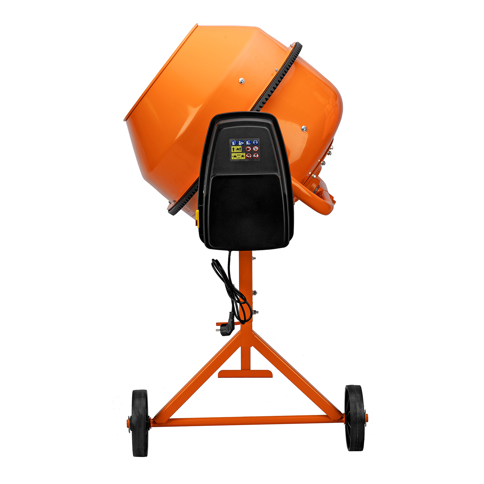 Бетоносмеситель БСЕ-200П, 200 л, 1000 Вт, полиамидный венец Сибртех