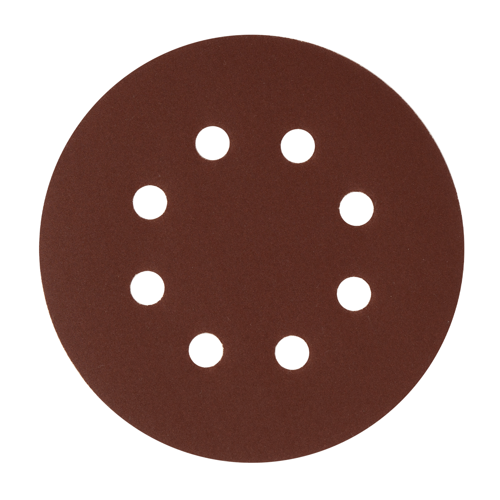 Круг абразивный на ворсовой подложке под "липучку", перфорированный, P 280, 125 мм, 5 шт Сибртех