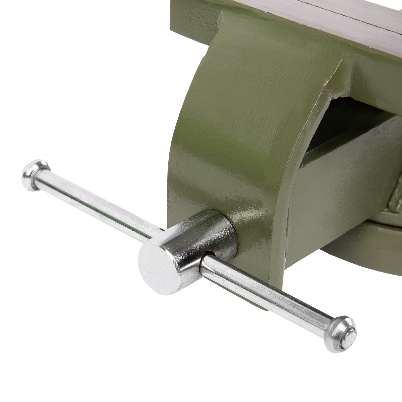 Тиски слесарные, 100 мм, стальные, поворотные Сибртех