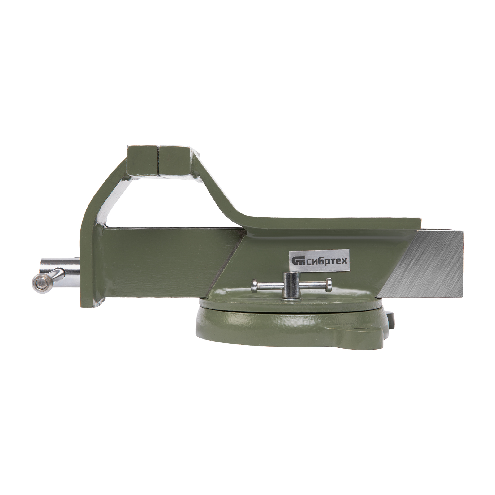 Тиски слесарные, 125 мм, стальные, поворотные Сибртех