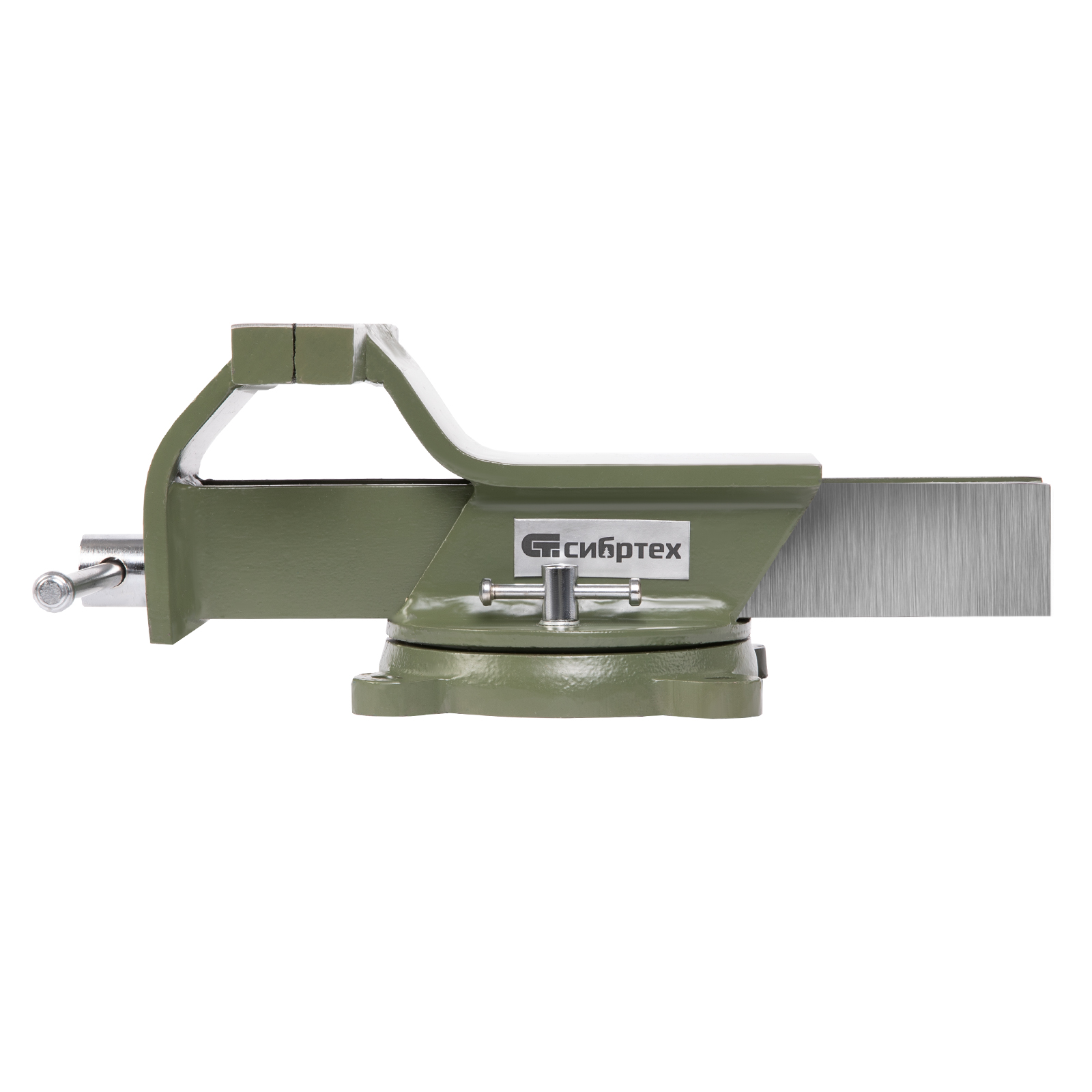 Тиски слесарные, 150 мм, стальные, поворотные Сибртех