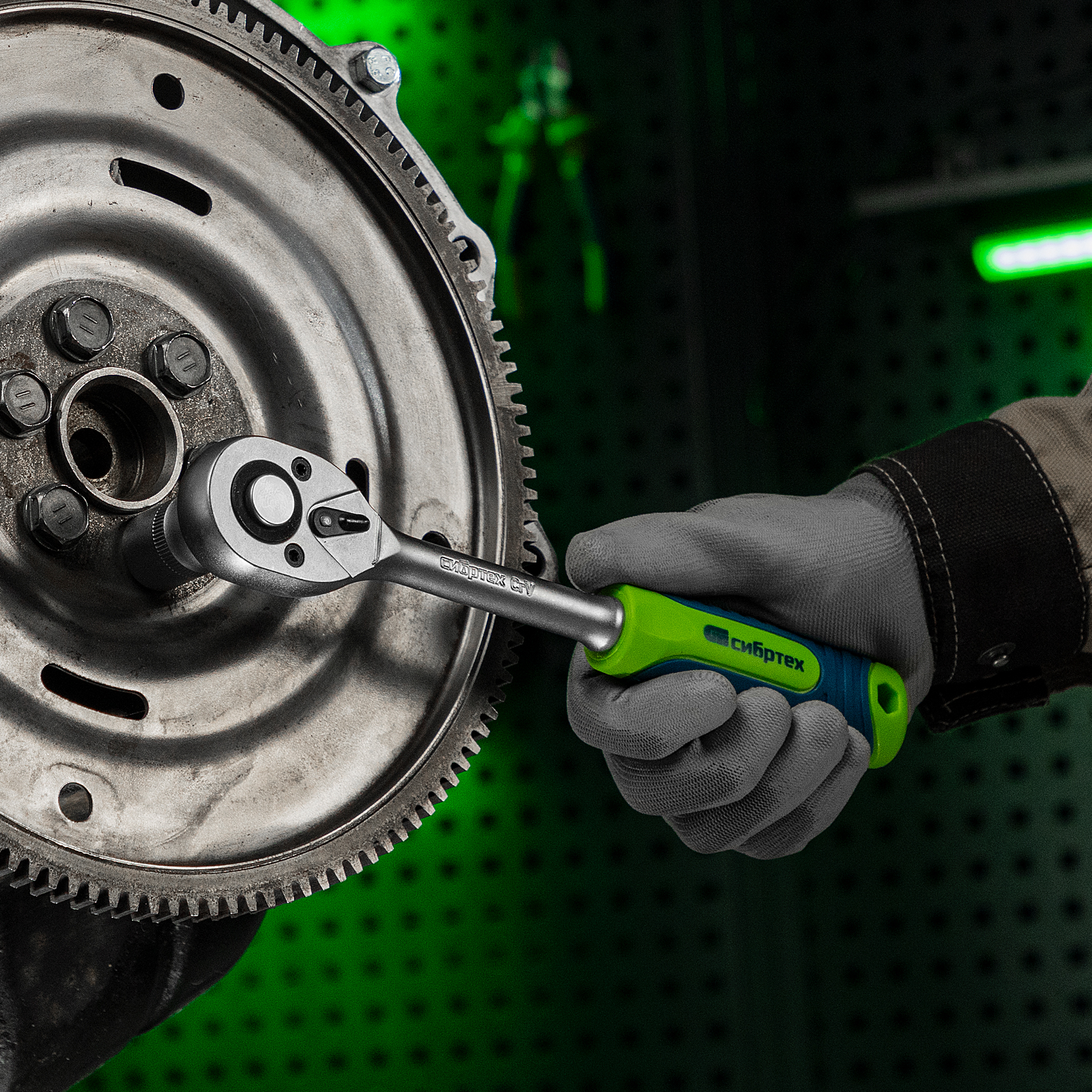 Набор инструментов, 1/2", 1/4", пластиковый кейс, 94 предмета// Сибртех