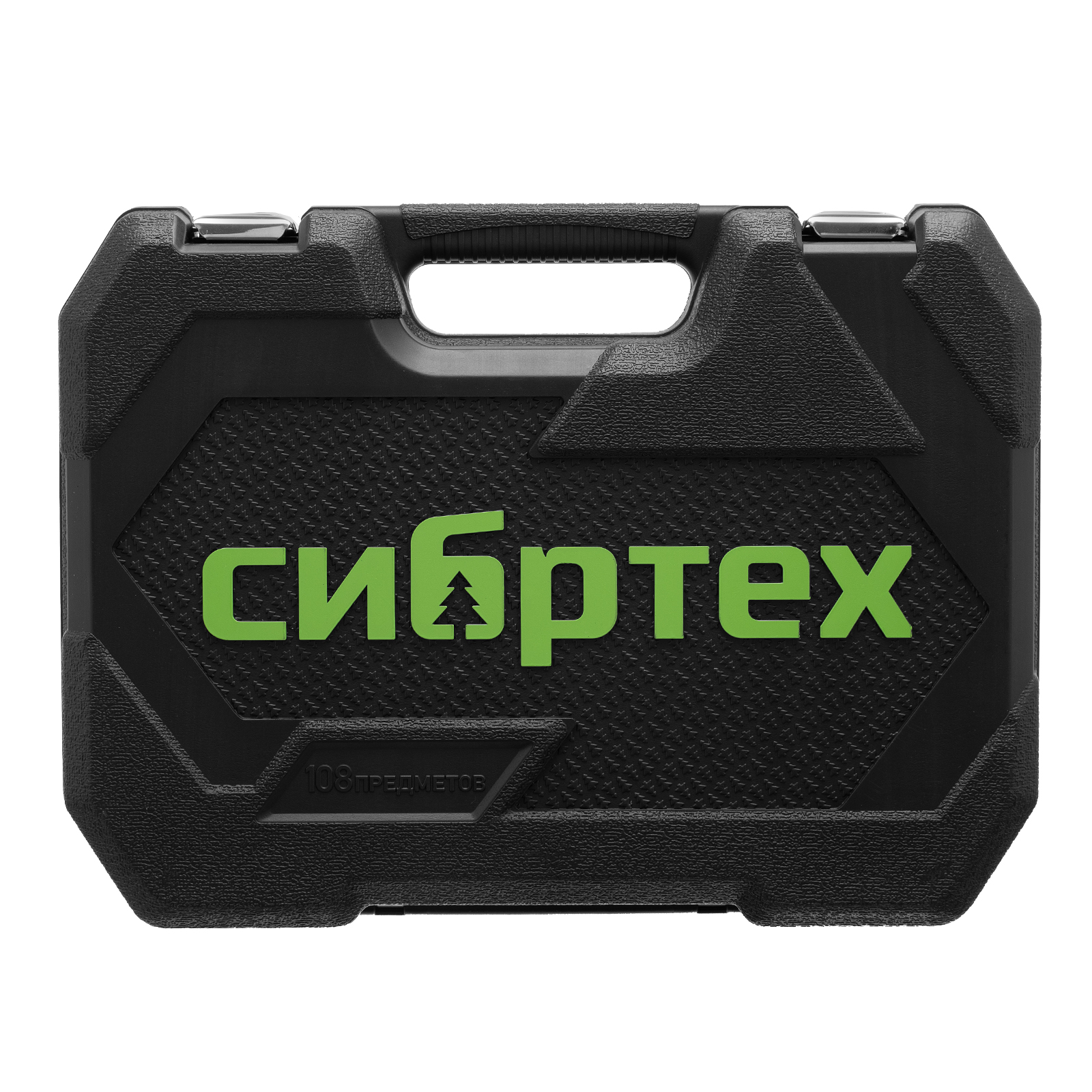 Набор инструментов, 1/2", 1/4", 108 предметов// Сибртех