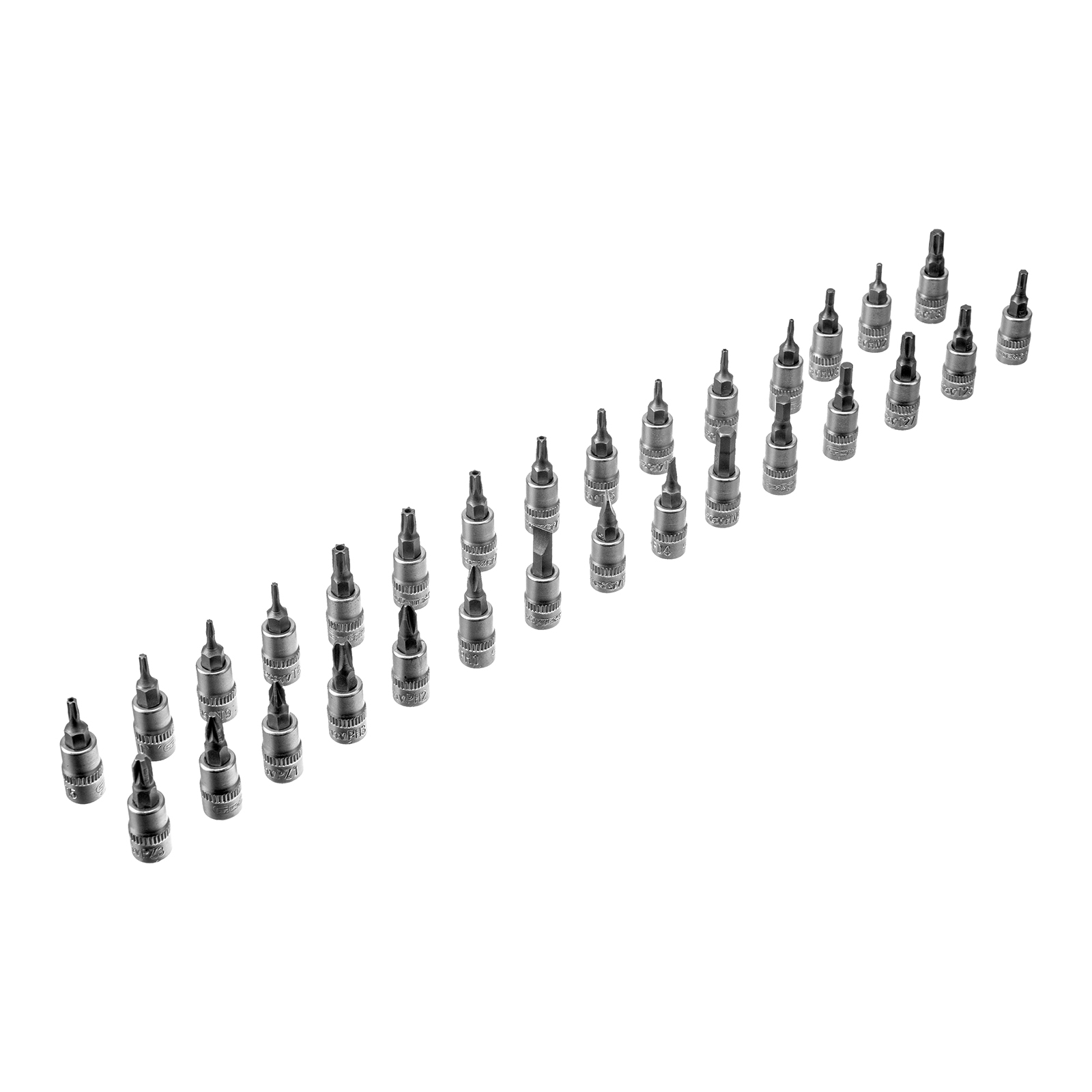 Набор инструментов, 1/2", 3/8", 1/4", пластиковый кейс 172 предм. Сибртех