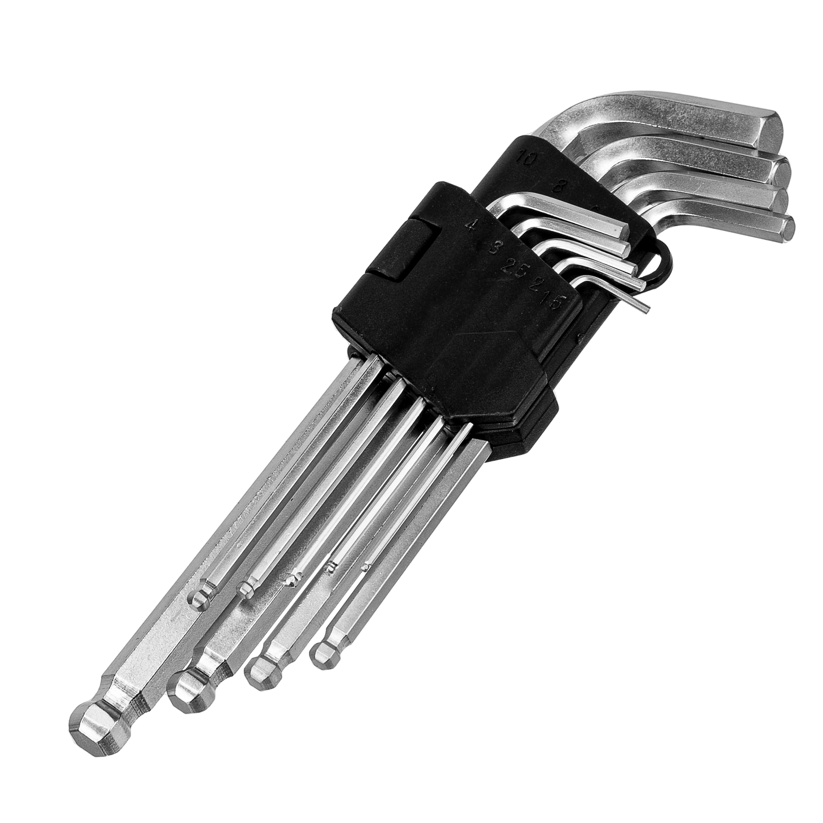 Набор инструментов, 1/2", 3/8", 1/4", пластиковый кейс 160 предм. Сибртех