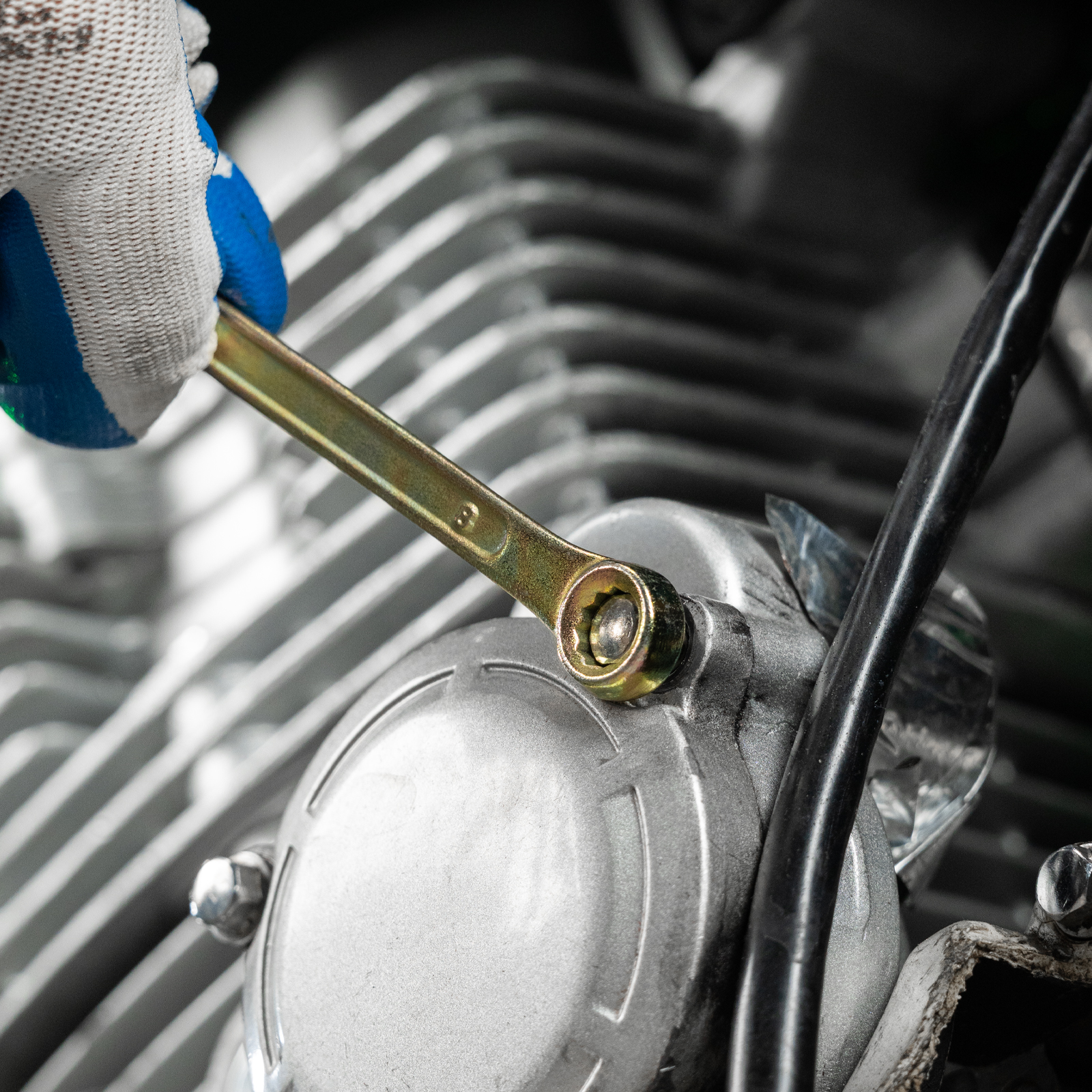 Набор ключей комбинированный 6-32 мм, 22 шт, желтый цинк Сибртех