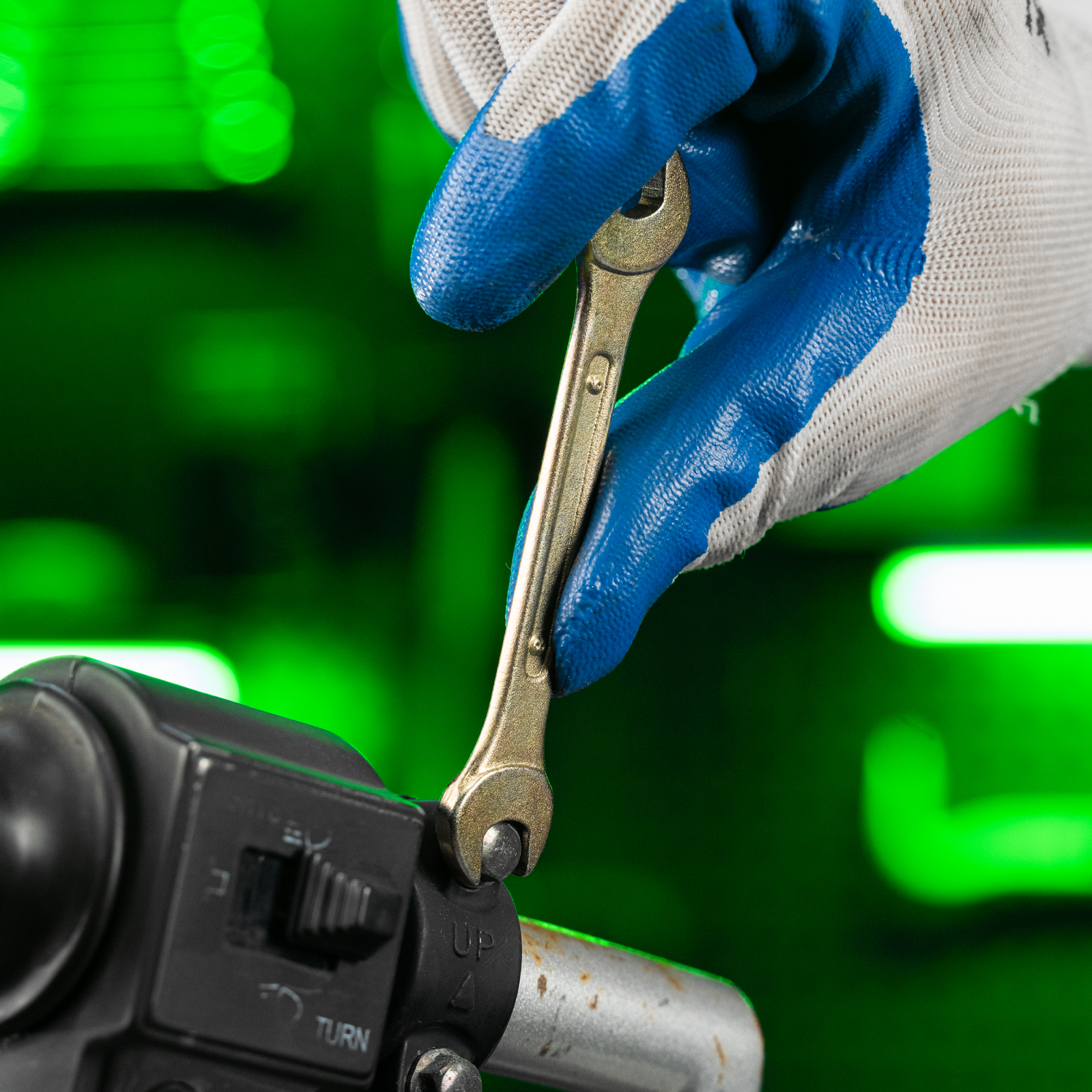 Набор ключей рожковых 6-17 мм, 6 шт, желтый цинк Сибртех