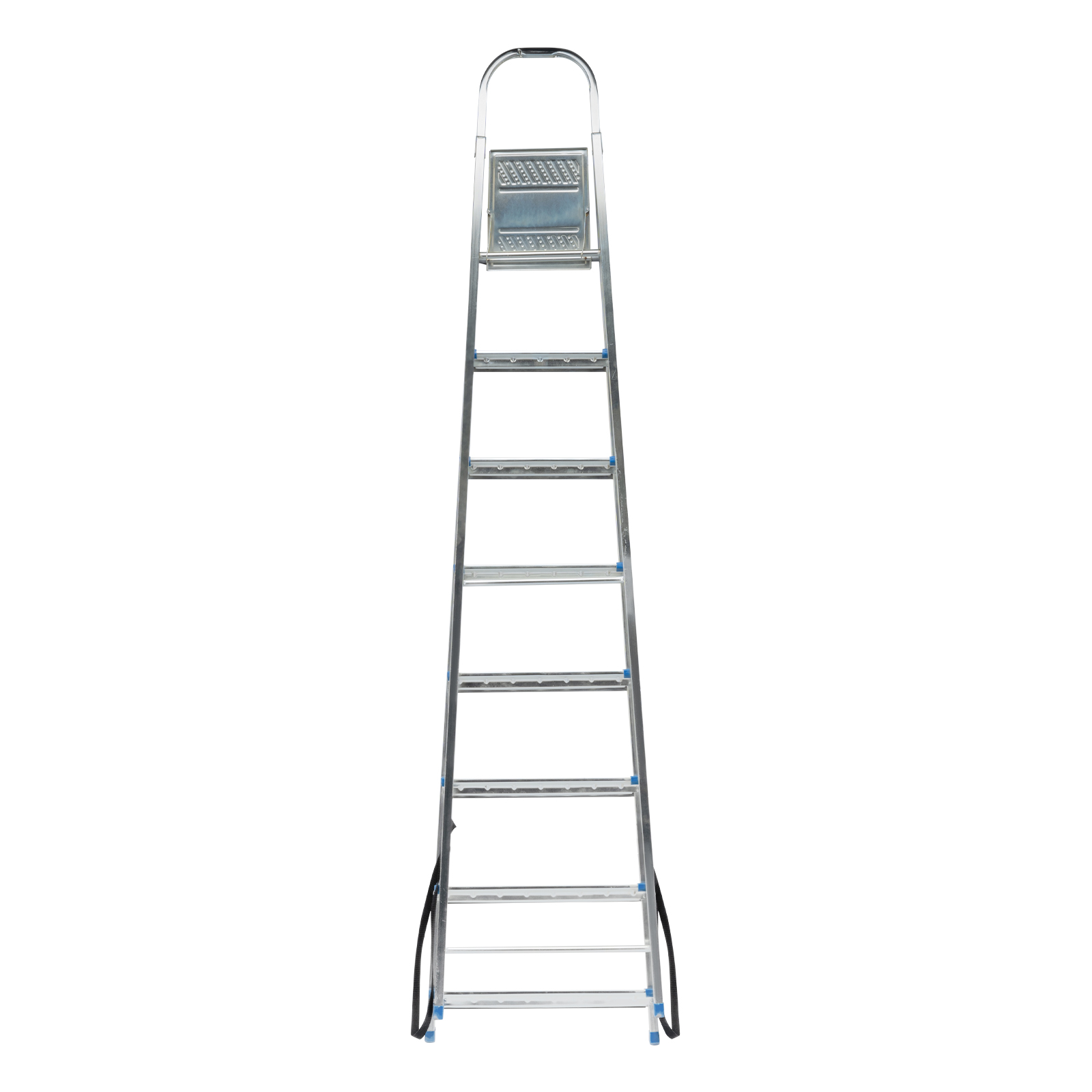 Стремянка, 8 ступеней, стальная, оцинкованная Сибртех