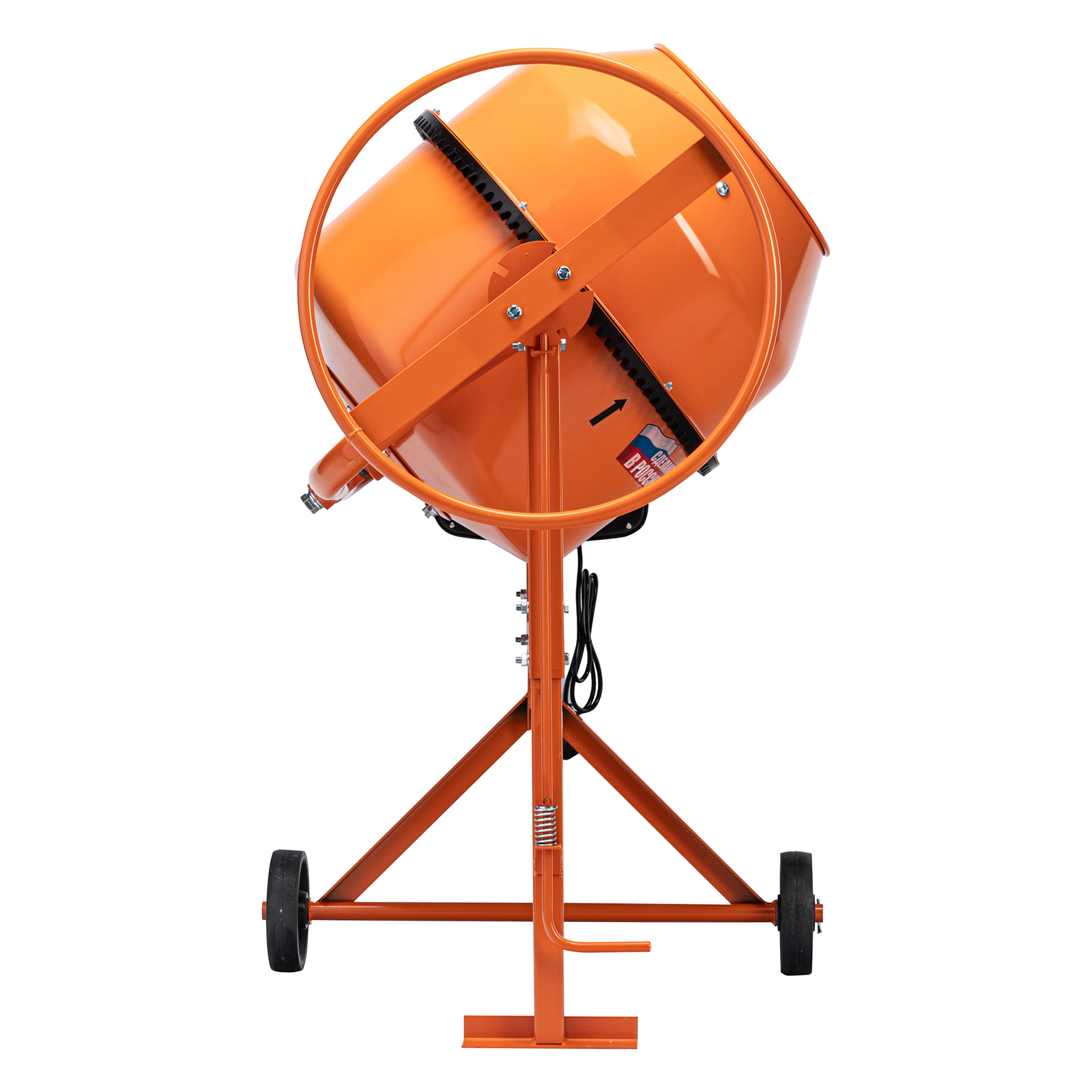 Бетоносмеситель БСН-130П, мощность 500 Вт, полиамидный венец Сибртех