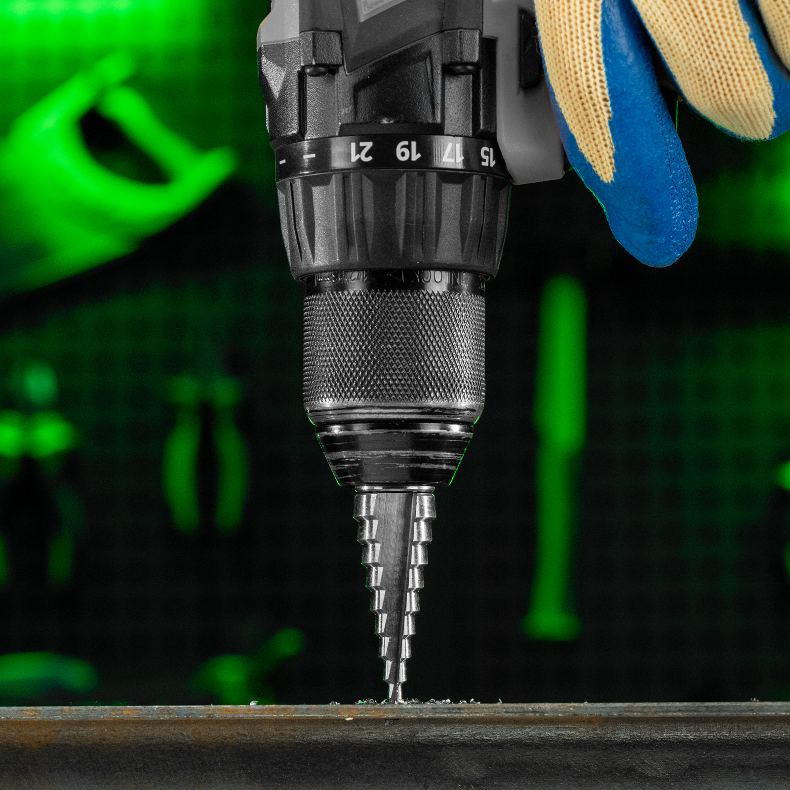 Сверло ступенчатое по металлу 4-6-8-10-12-14-16-18-20 мм, 4241 Сибртех