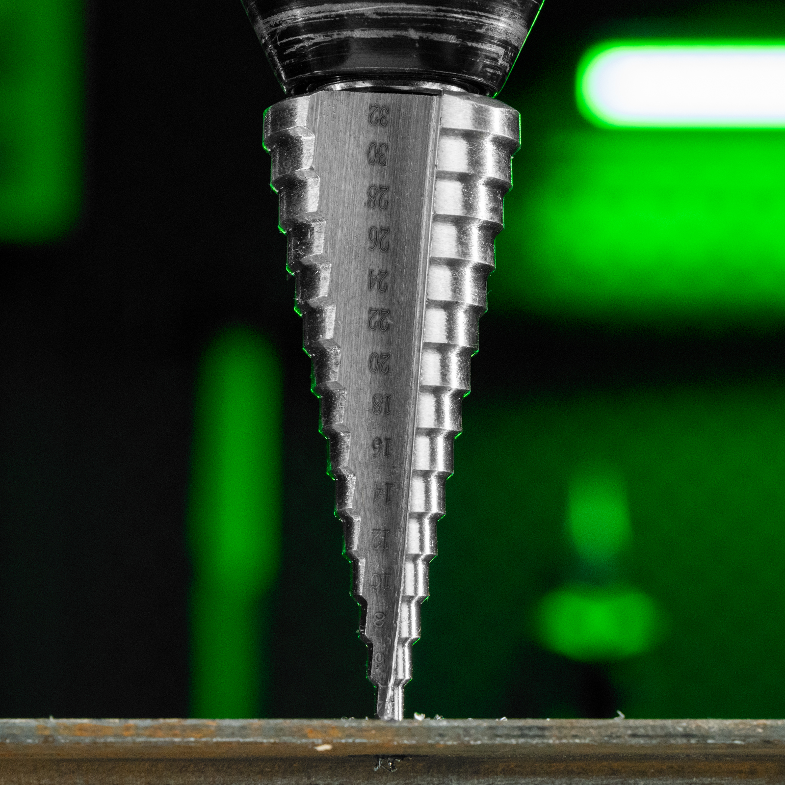 Сверло ступенчатое по металлу, 4-6-8-10-12-14-16-18-20-22-24-26-28-30-32 мм, 4241 Сибртех