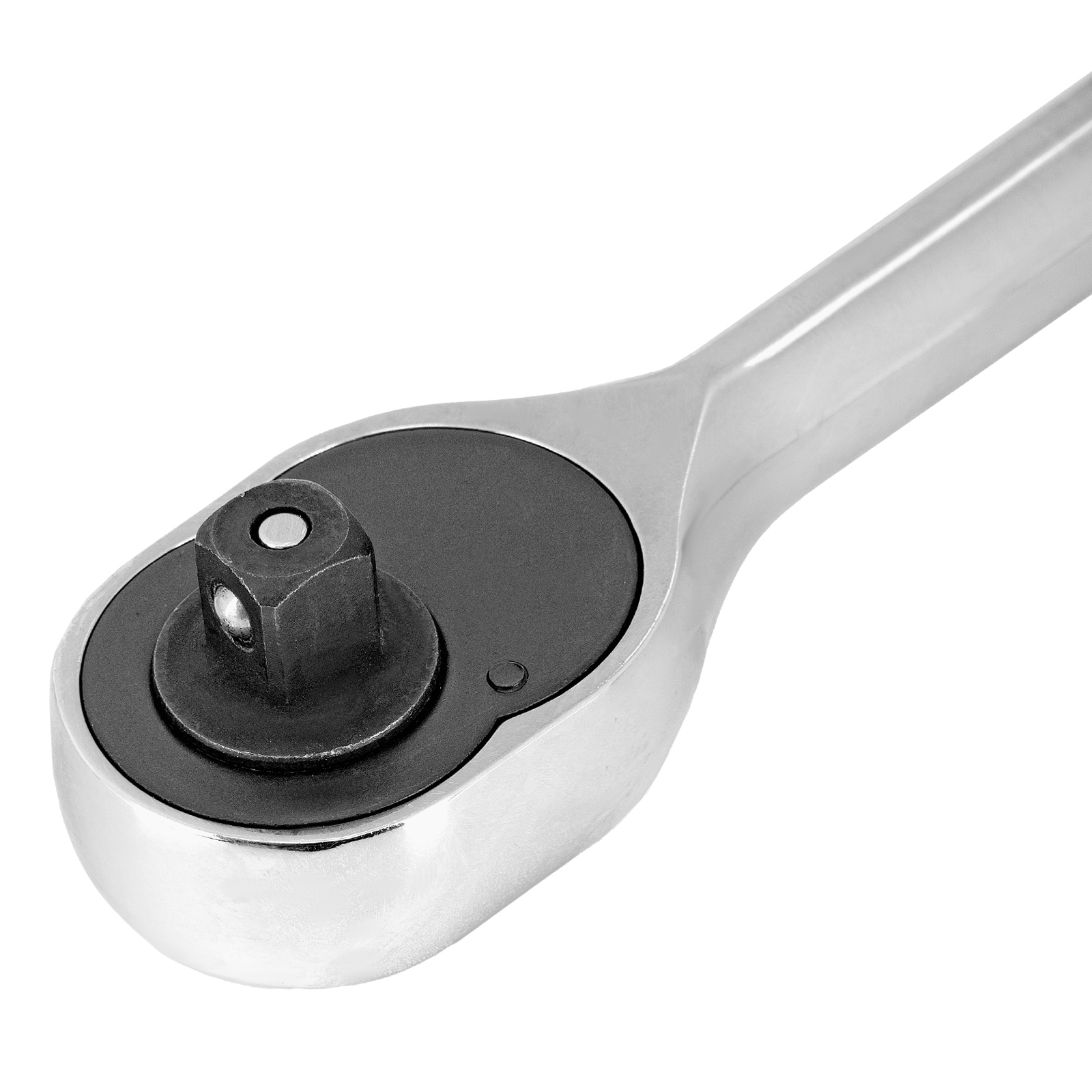 Ключ-трещотка 3/8", 45 зубьев, с быстрым сбросом, CrV, хром Сибртех