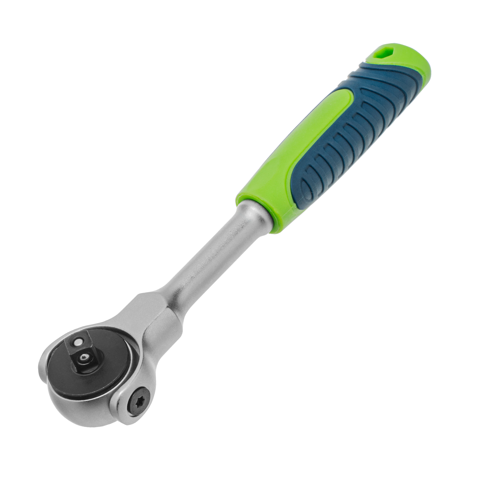 Ключ-трещотка 1/4", 72 зуба, поворотная голова, с быстрым сбросом Сибртех