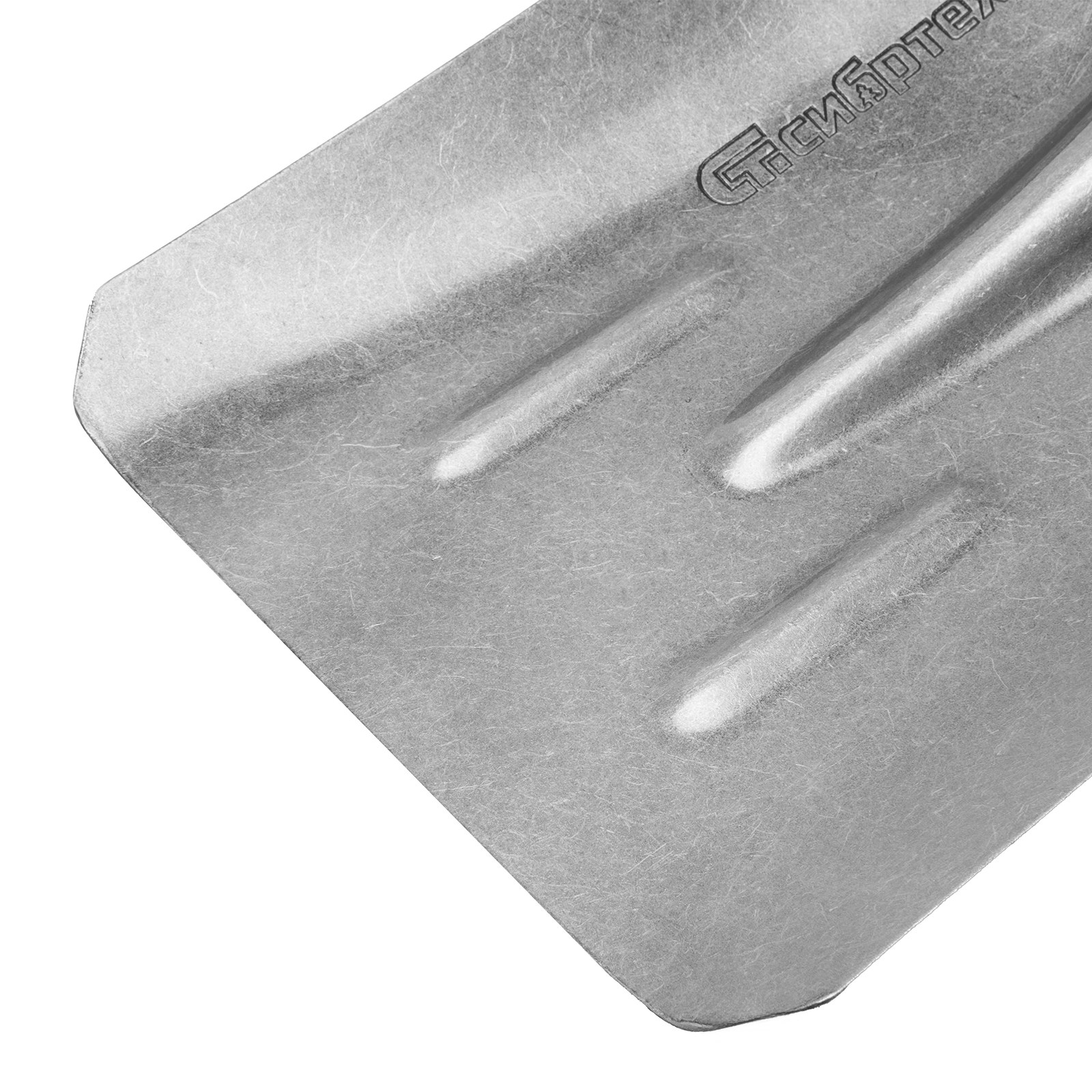 Лопата совковая, 235х285, ребра жесткости, рессорная сталь, 0,7 кг, без черенка// Сибртех